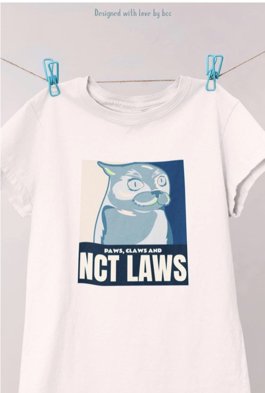 NCT Paws, Claws and NCT Laws funny Shirt