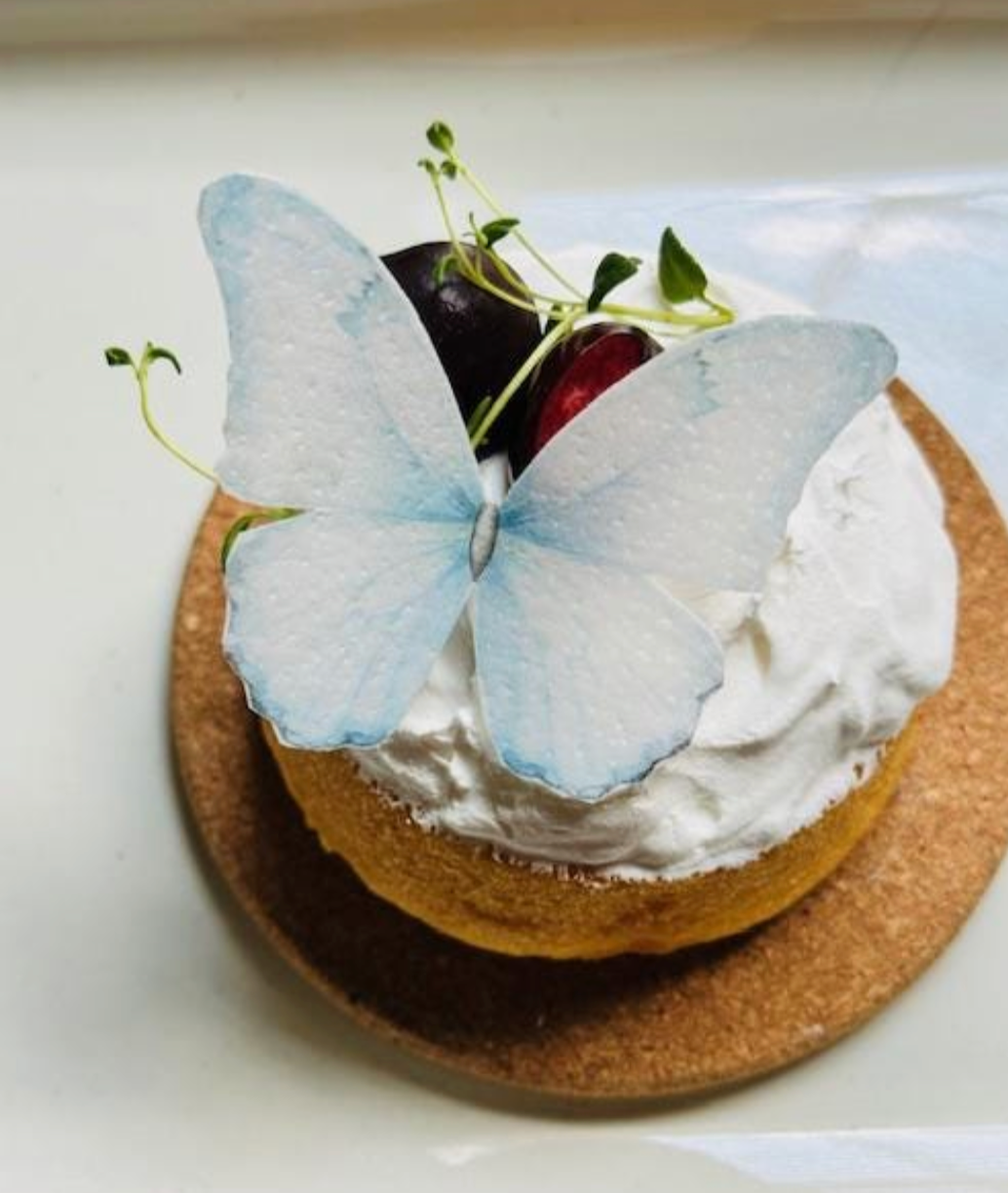 Boho Custom Edible Pre-Cut 3D Wafer Paper Butterflies - Multi-Sized For Desserts, Drinks, Parties, Weddings and Bouquets