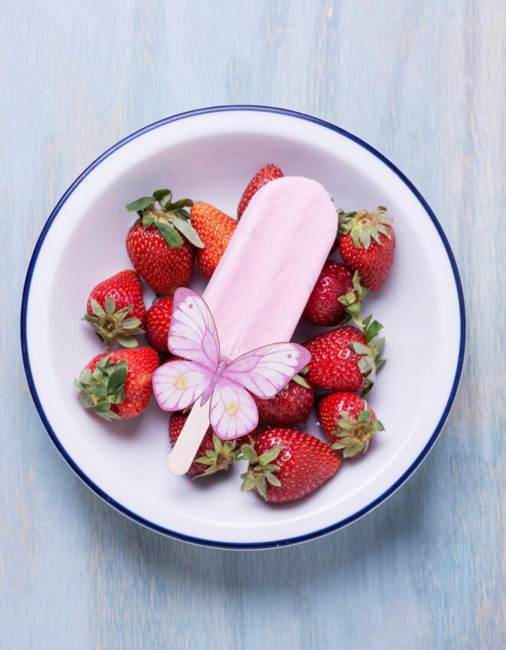 Retro Pink/Yellow Edible Pre-Cut 3D Wafer Paper Butterflies - Multi-Sized Edible Butterflies