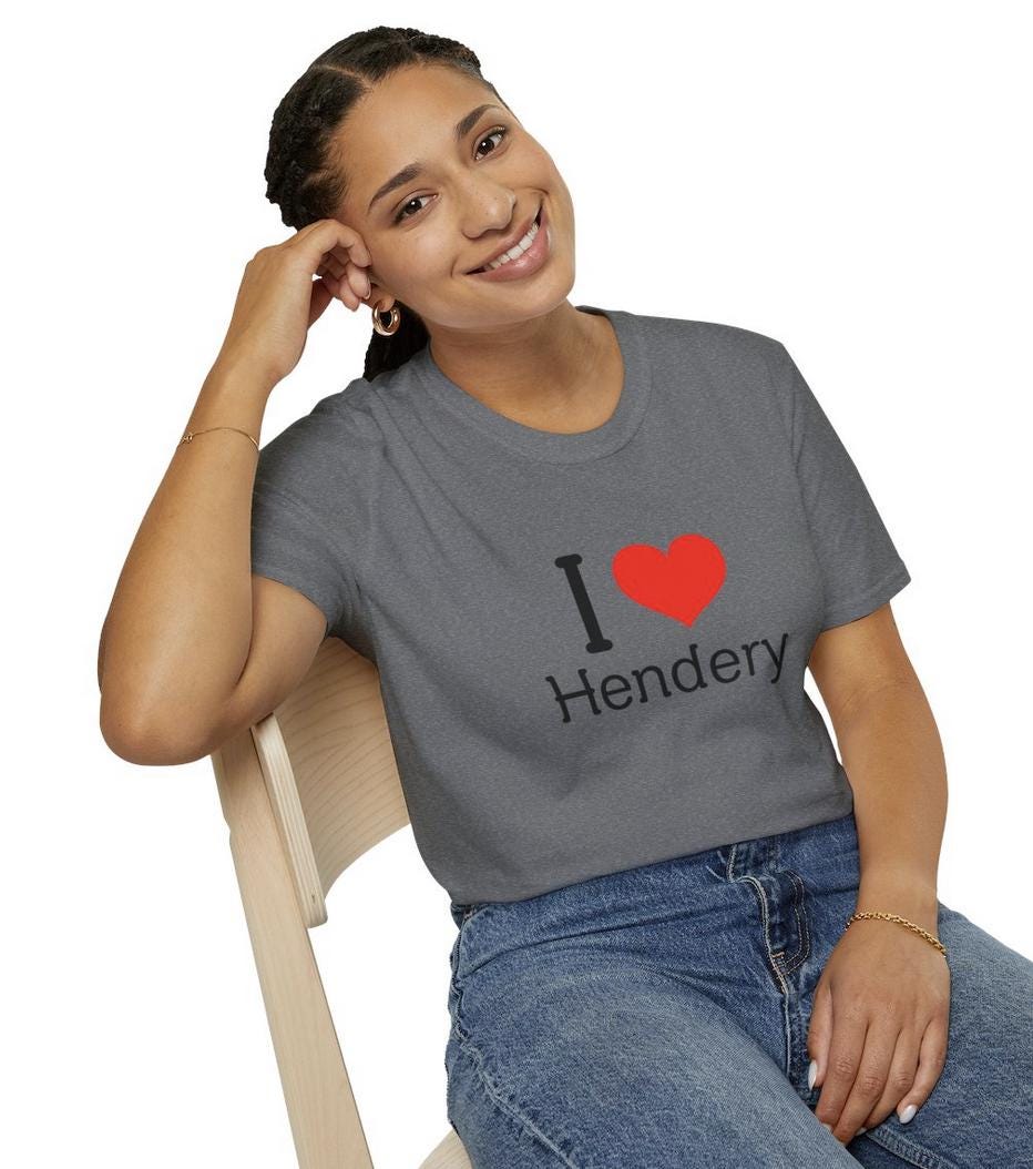 WayV Kpop Shirt, I Love Hendery Tee, Fan Gift, Concert Outfit, Unisex Cotton T-Shirt