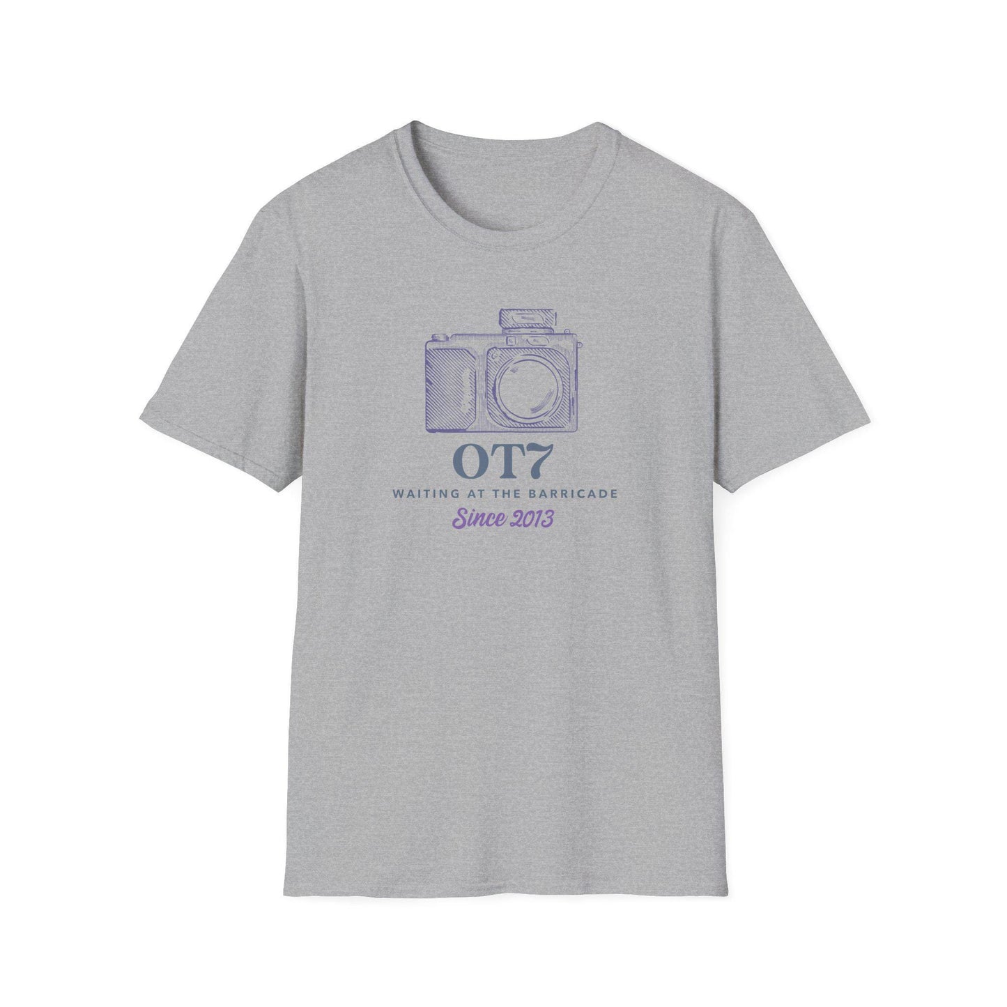 BTS OT7 Shirt, One True Seven Tee, ARMY Concert Shirt, Bangtan Fan Merch, Unisex Cotton KPop T-Shirt