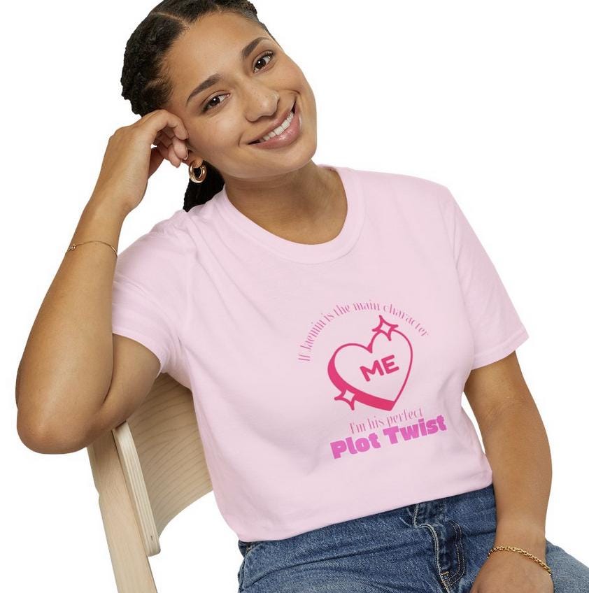 NCT Dream Kpop Shirt, Jaemin Plot Twist Tee, Aesthetic Outfit, Fan Merch, Unisex Cotton T-Shirt