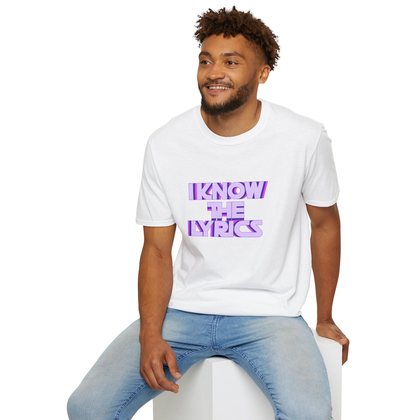 KPop Fan Shirt, I Know the Lyrics Tee, Kpop Concert Shirt, Kpop Stan Merch, Unisex Cotton T-Shirt