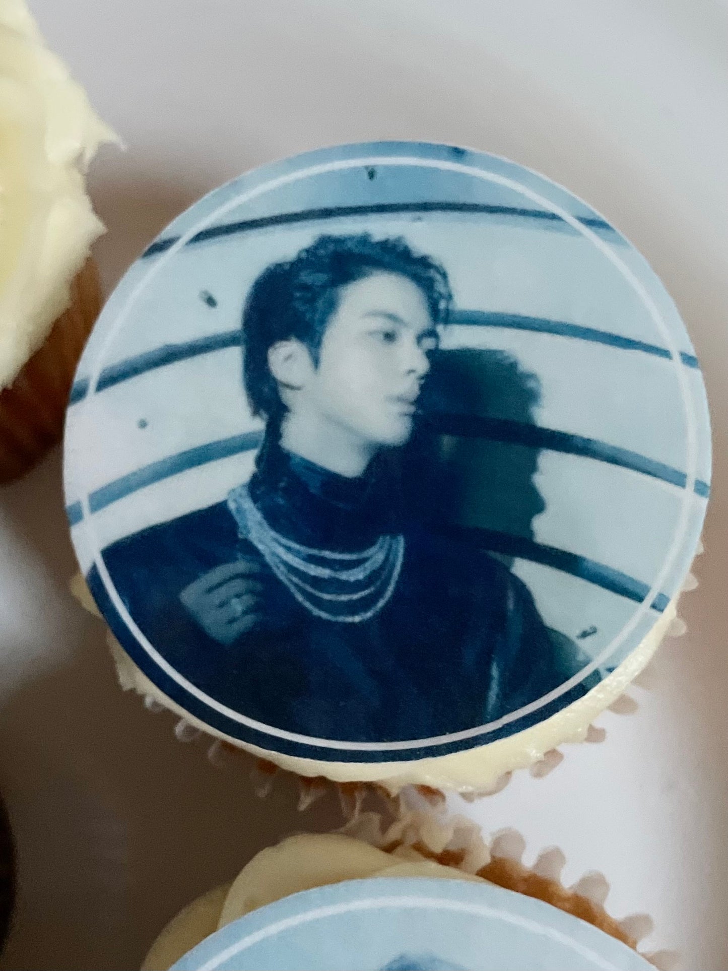 BTS Proof Cupcake Toppers - Custom Edible Drink Toppers for drinks/bakedgoods/marshmallows