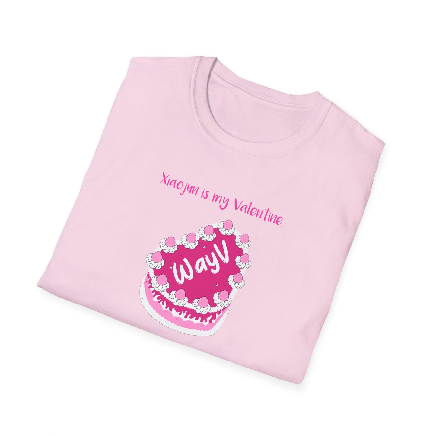 NCT WayV Xiaojun is my Valentine T-shirt custom fan shirt