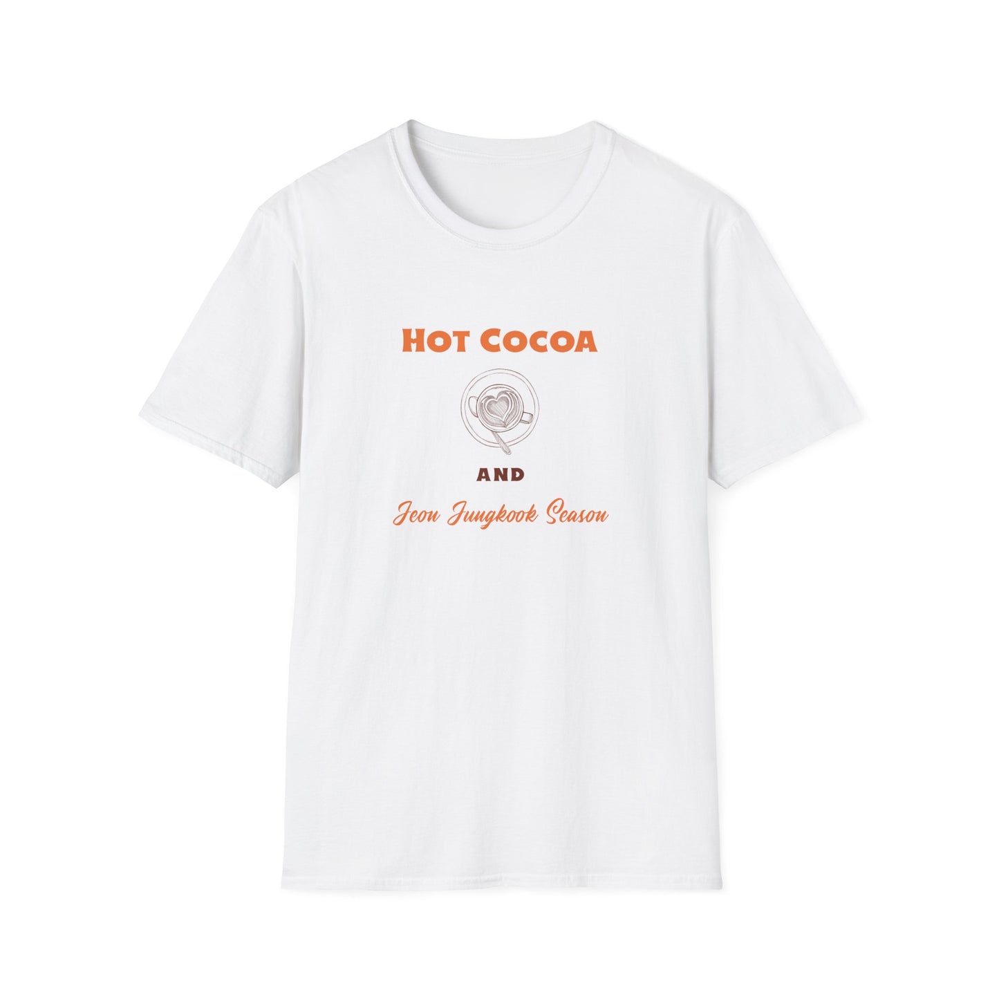 Jungkook and Hot Cocoa Season custom fan shirt