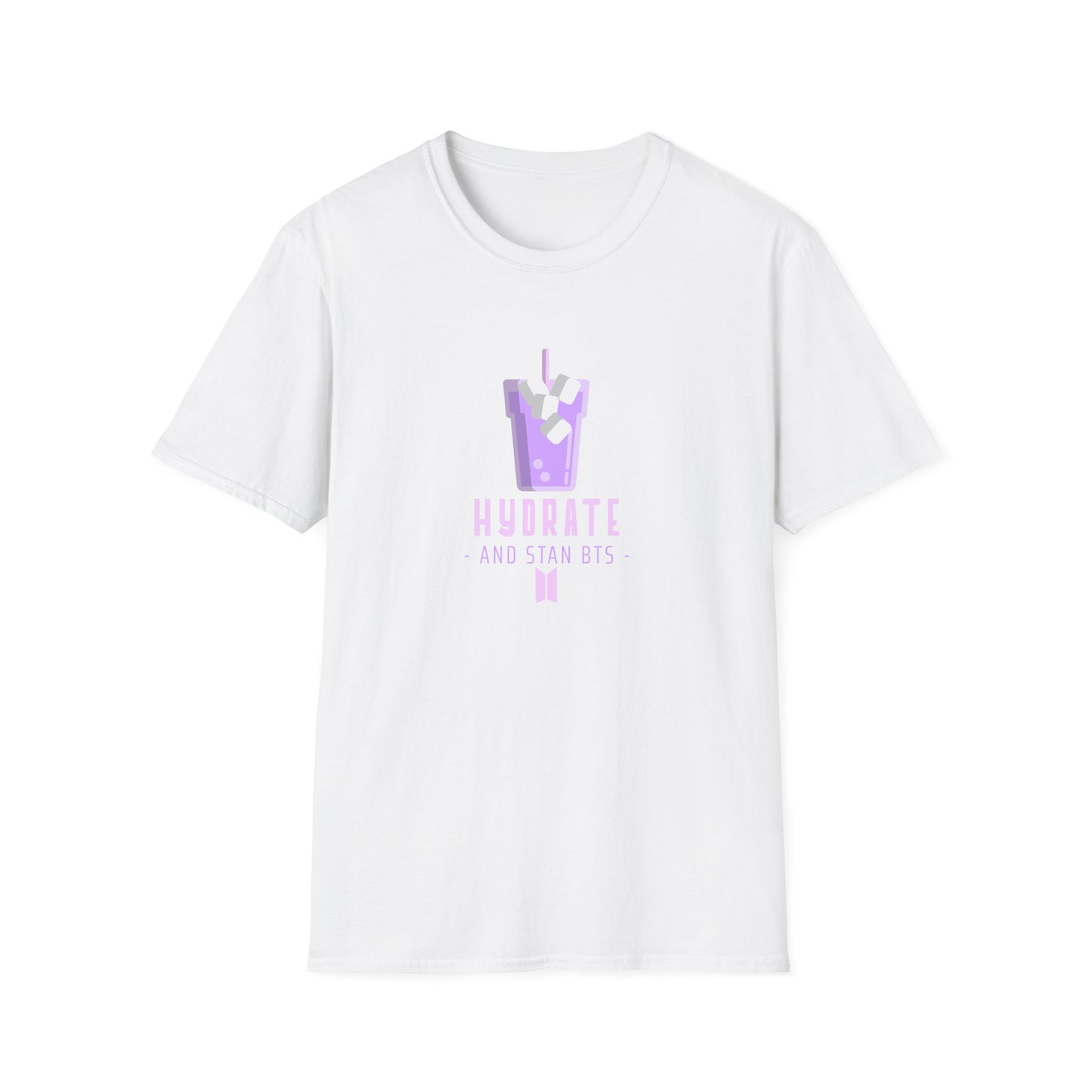 Hydrate & Stan BTS Tee Self-Care But Make It KPop for music and Kpop fans