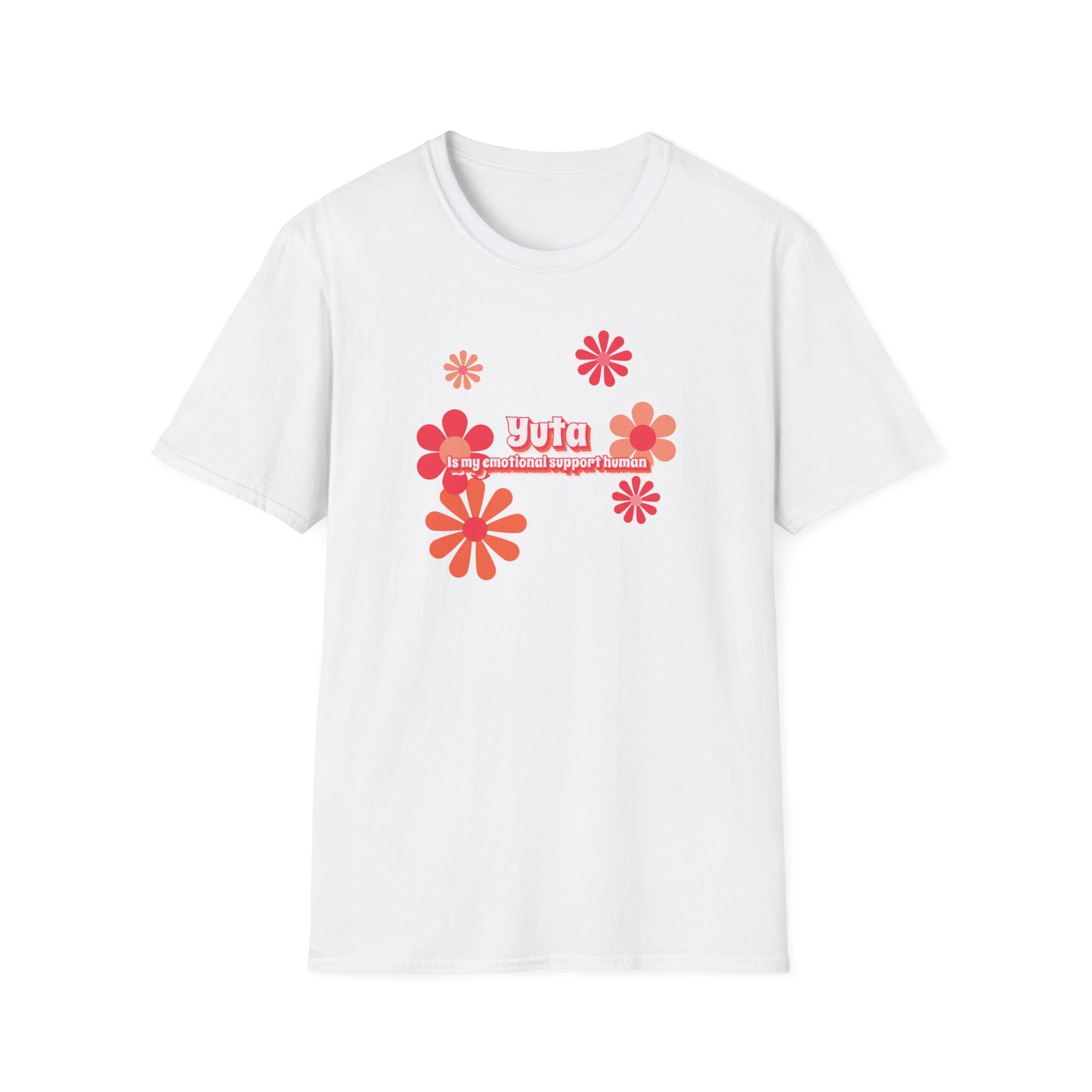 NCT127 Yuta is my emotional support human unisex softstyle tshirt