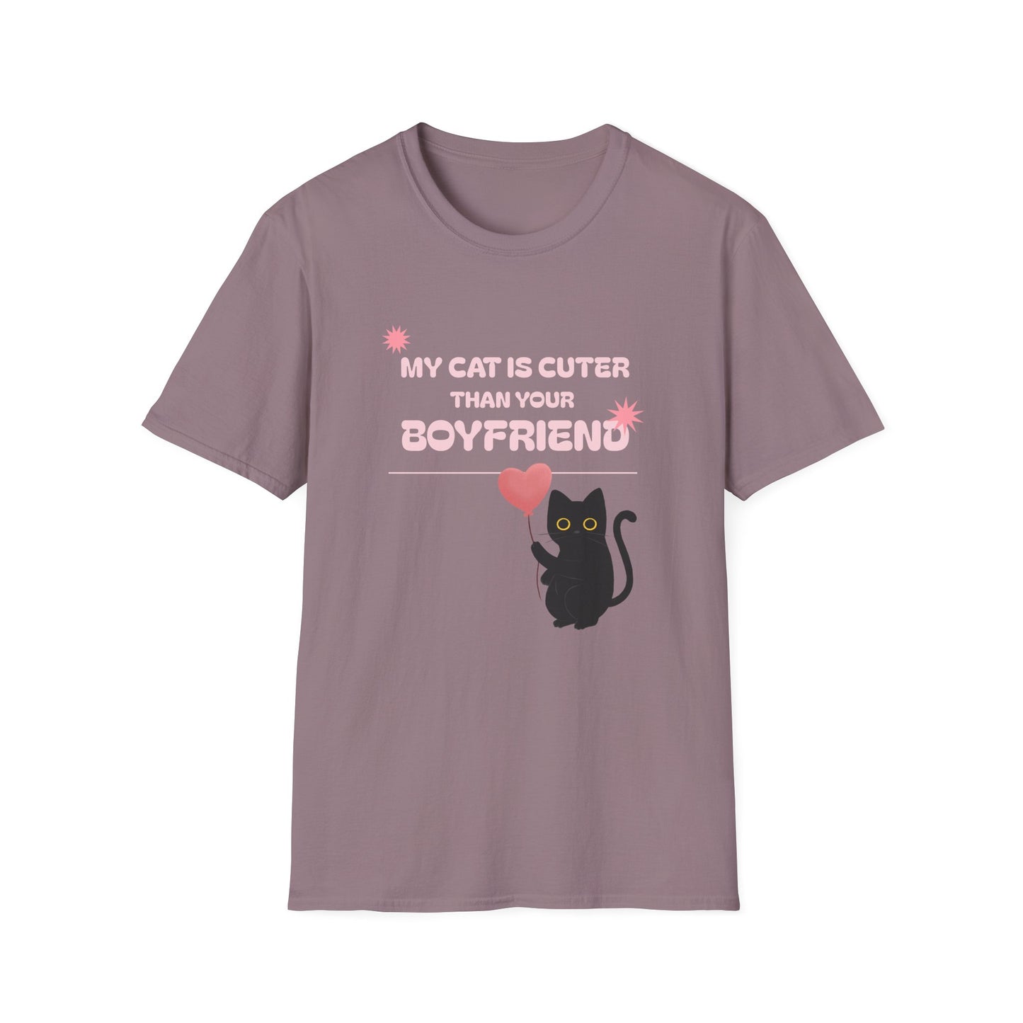 “My Cat Is Cuter Than Your Boyfriend” T-Shirt – Sorry, Not Sorry 😼💅