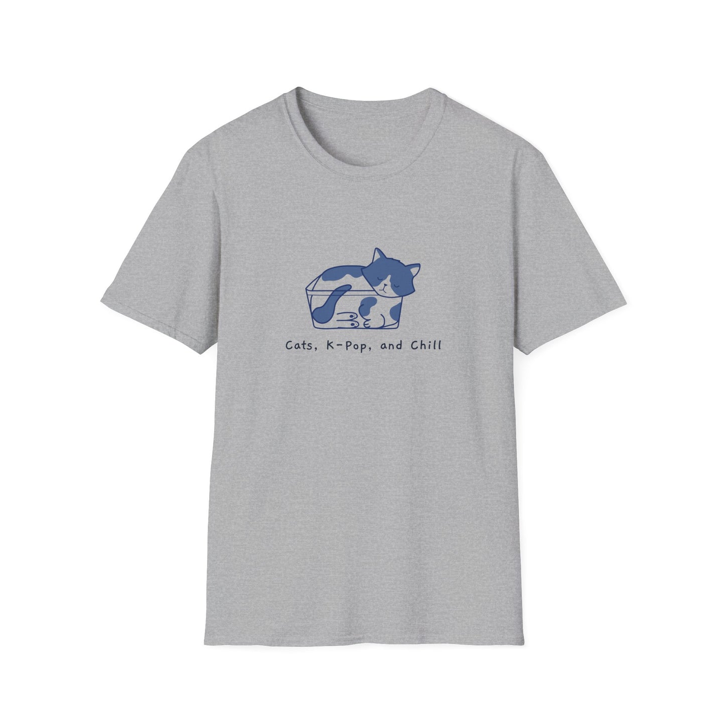 Cats, Kpop and chill Kpop custom fan shirt