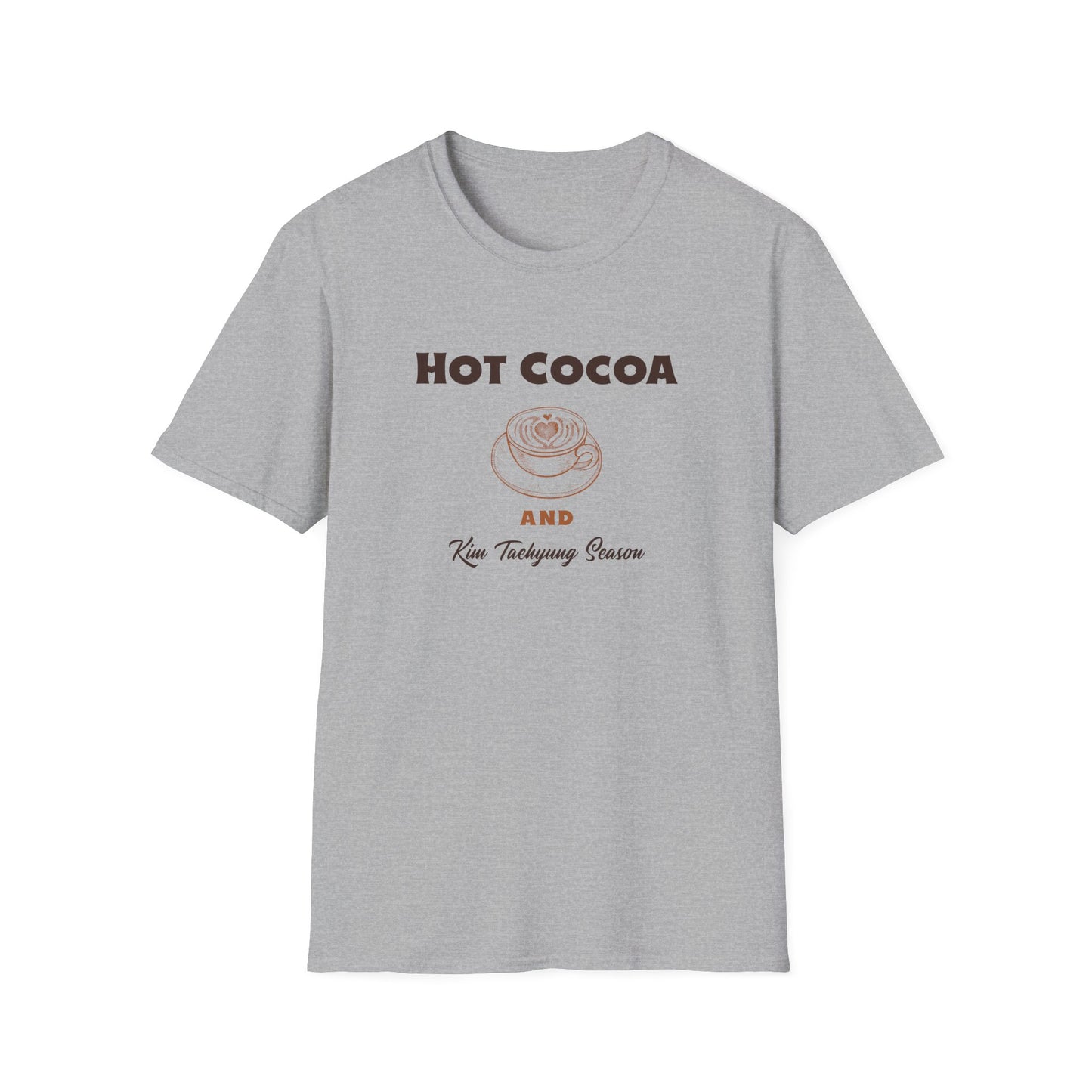 Kim Taehyung and Hot Cocoa Season custom fan shirt