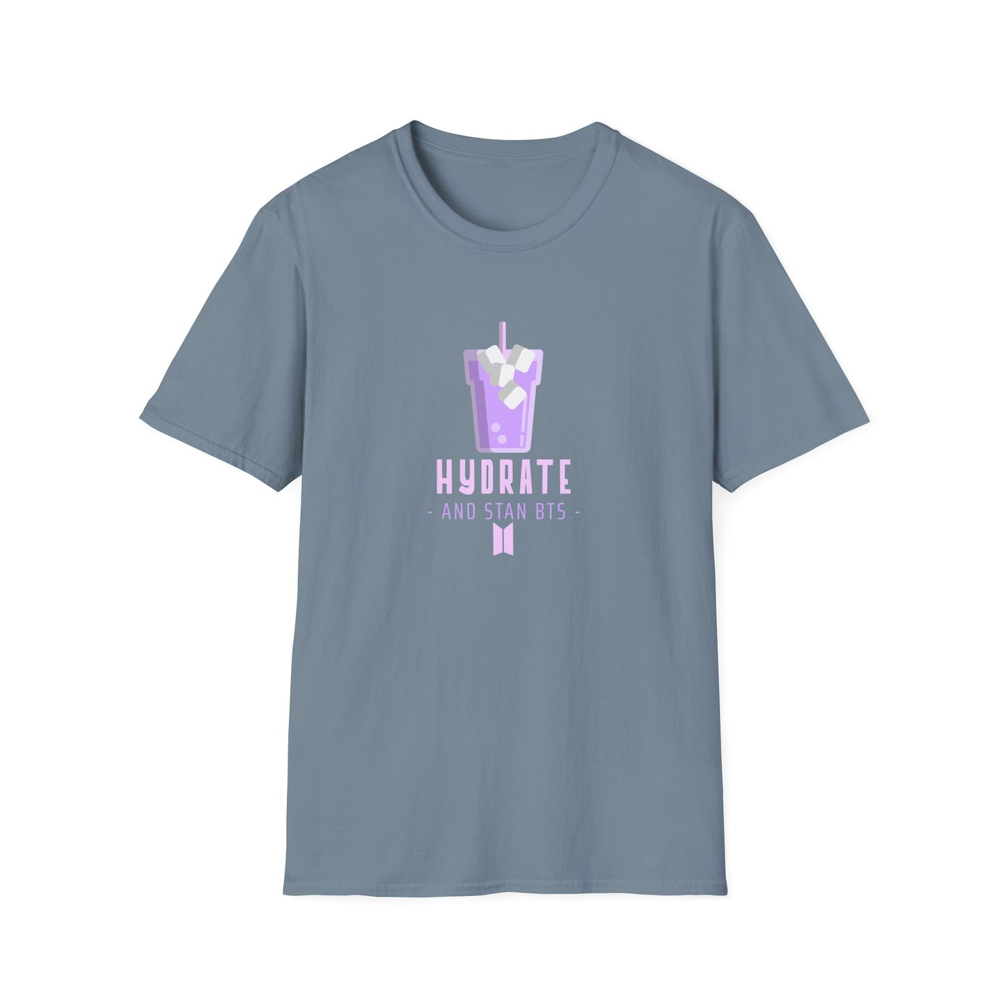 Hydrate & Stan BTS Tee Self-Care But Make It KPop for music and Kpop fans