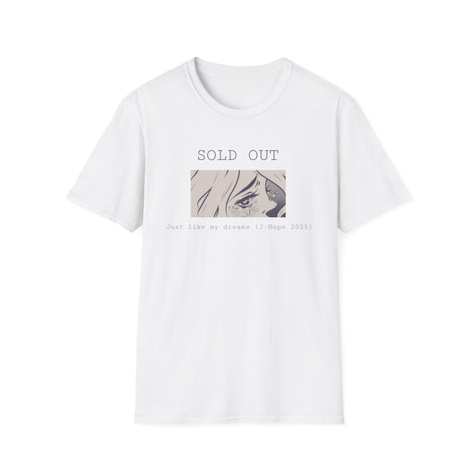 J-hope Tour SOLD OUT, just like my dreams custom fan shirt