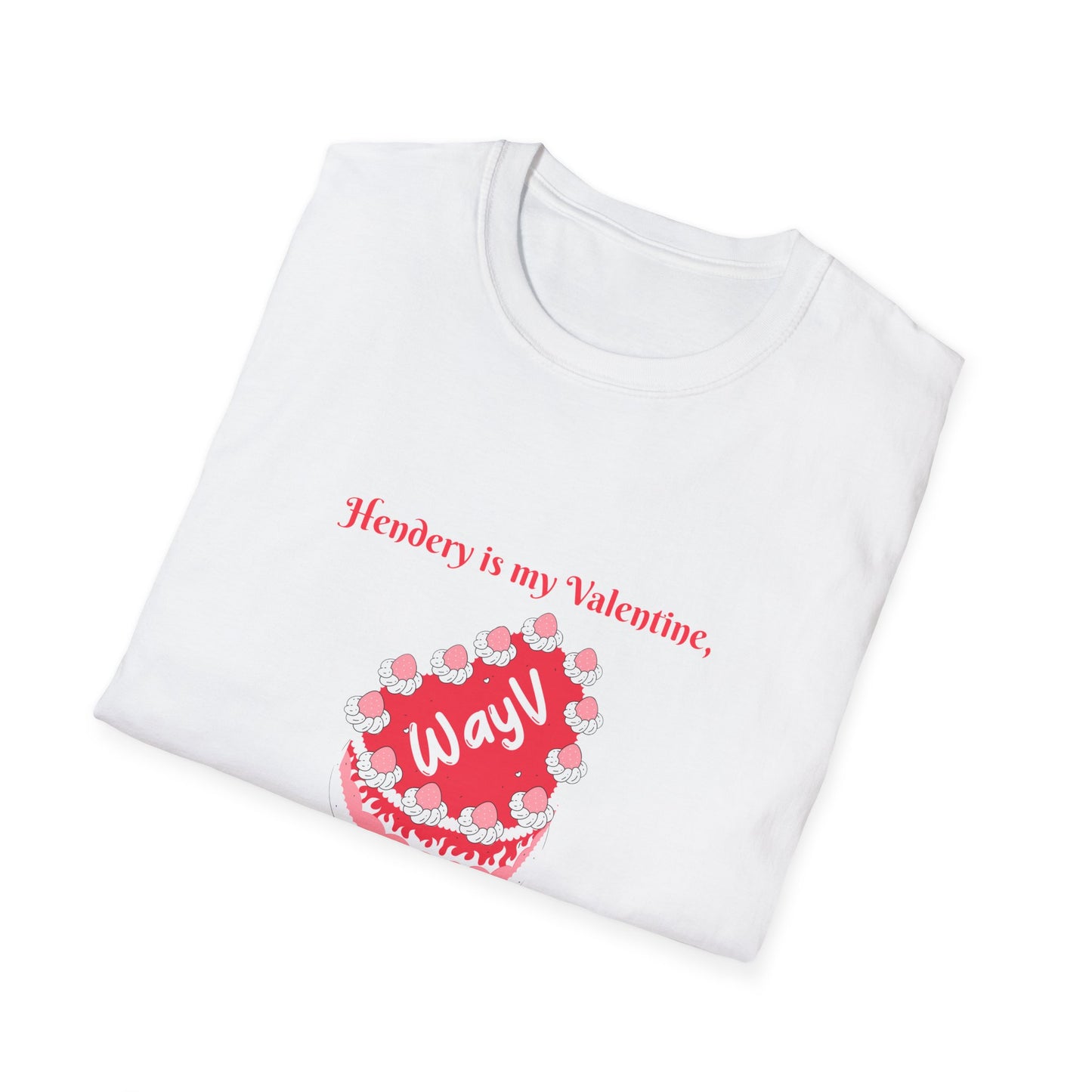 NCT WayV Hendery is my Valentine T-shirt custom fan shirt