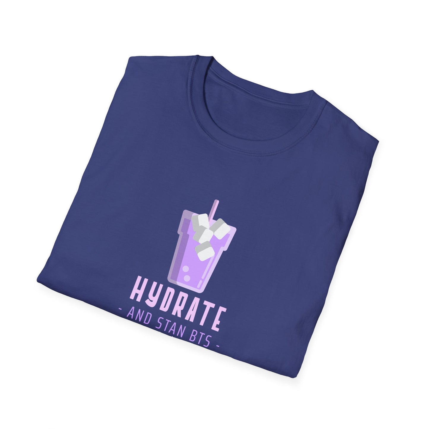 Hydrate & Stan BTS Tee Self-Care But Make It KPop for music and Kpop fans