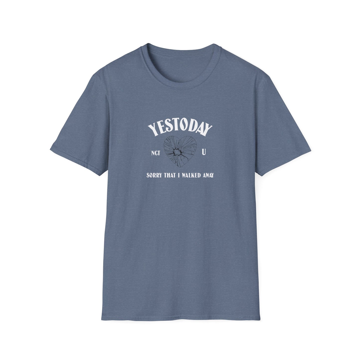 NCT U Yestoday Lyric fan tee unisex softstyle T-Shirt Doyoung Lucas Taeyong Wayv