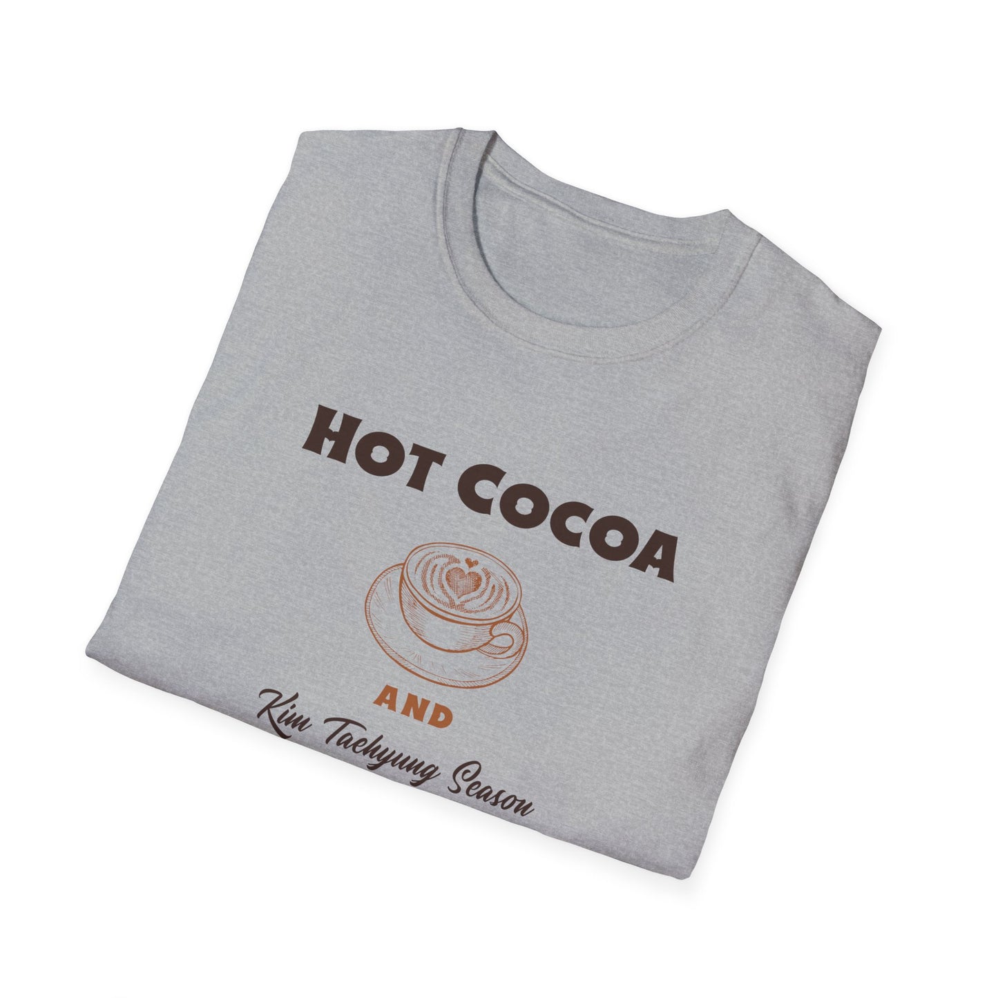 Kim Taehyung and Hot Cocoa Season custom fan shirt