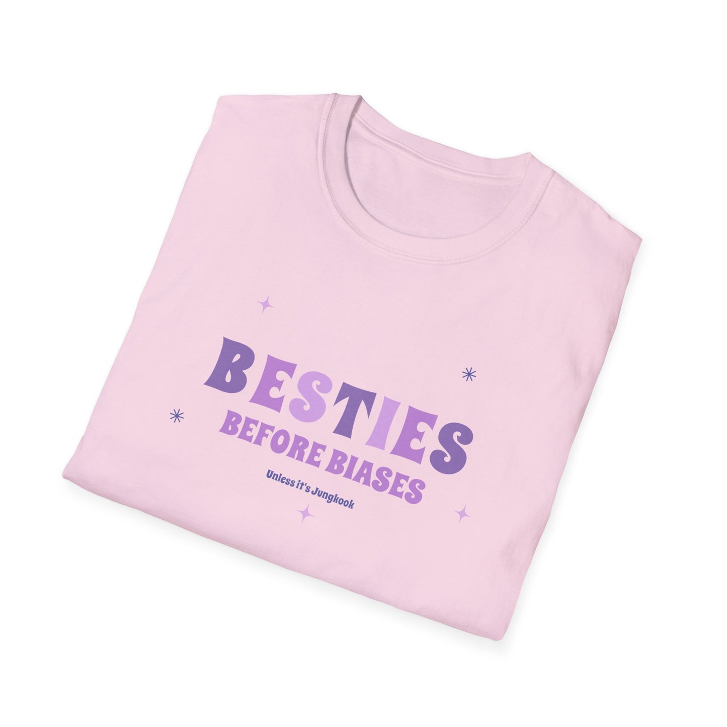 Jungkook BTS Besties before Biases custom fan shirt