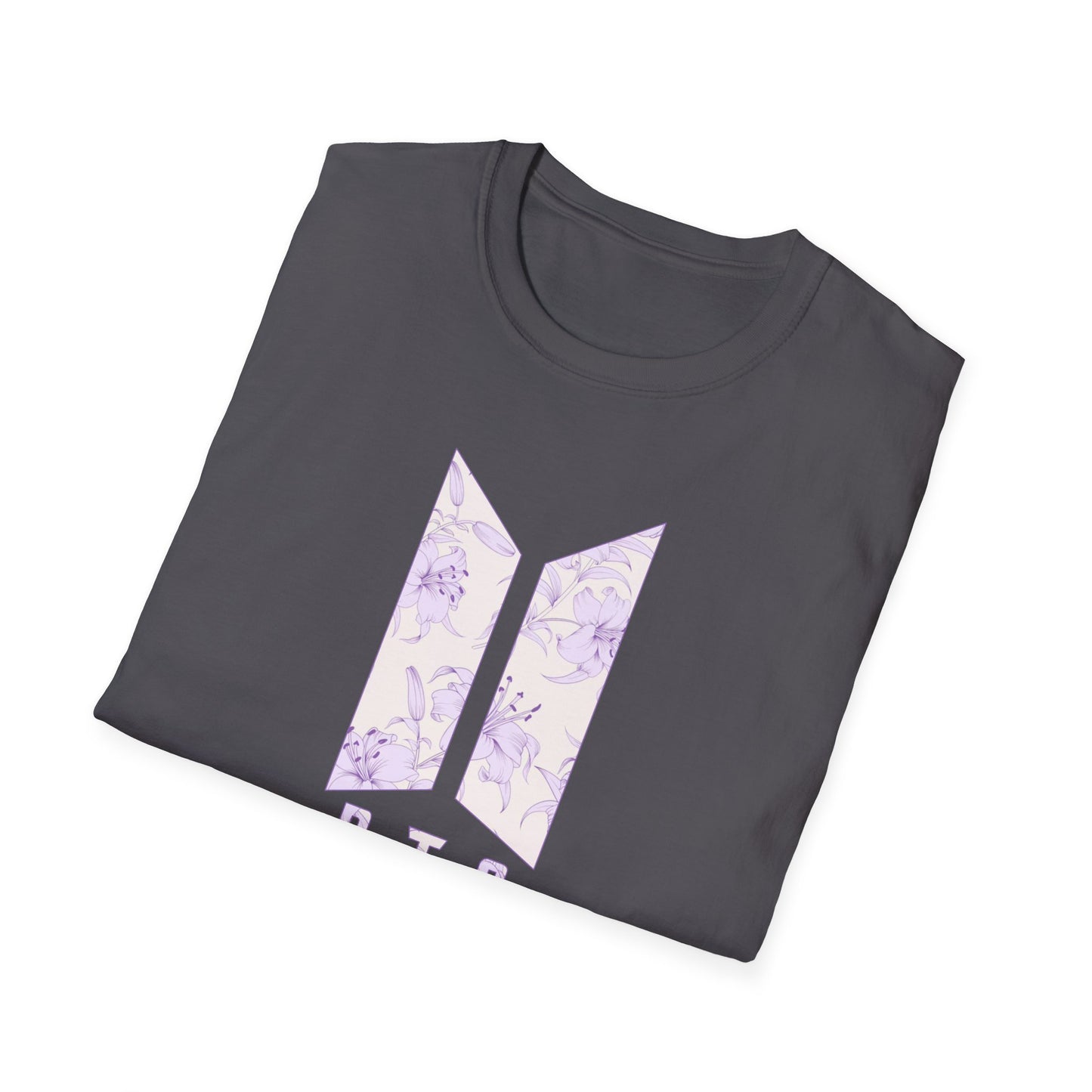 BTS Floral Bloom Logo Tee jungkook jimin jin taehyung jhope suga namjoon easter mother's day