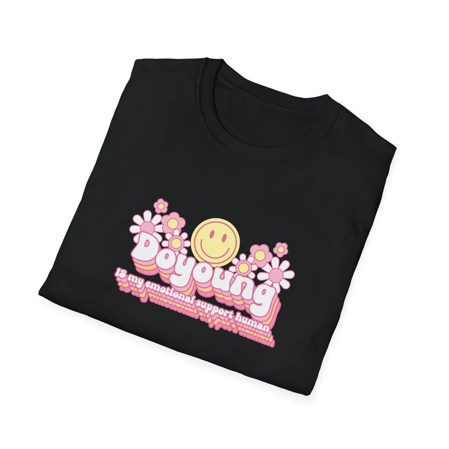 NCT Doyoung is my emotional support human unisex softstyle tshirt because who needs therapy when you have Kim Doyoung