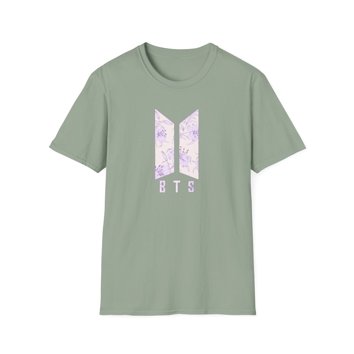 BTS Floral Bloom Logo Tee jungkook jimin jin taehyung jhope suga namjoon easter mother's day