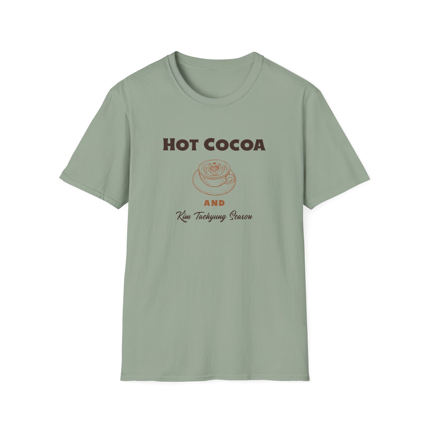 Kim Taehyung and Hot Cocoa Season custom fan shirt
