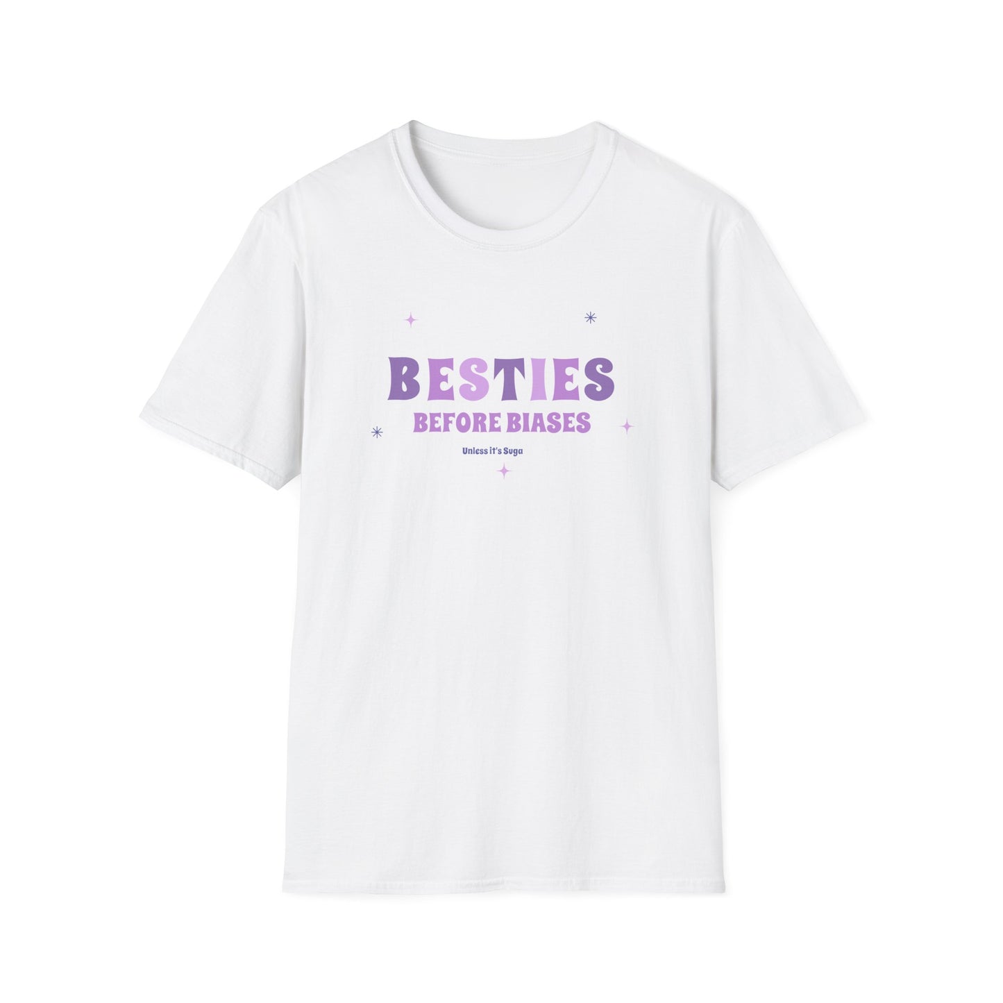 Suga BTS Besties before Biases custom fan shirt