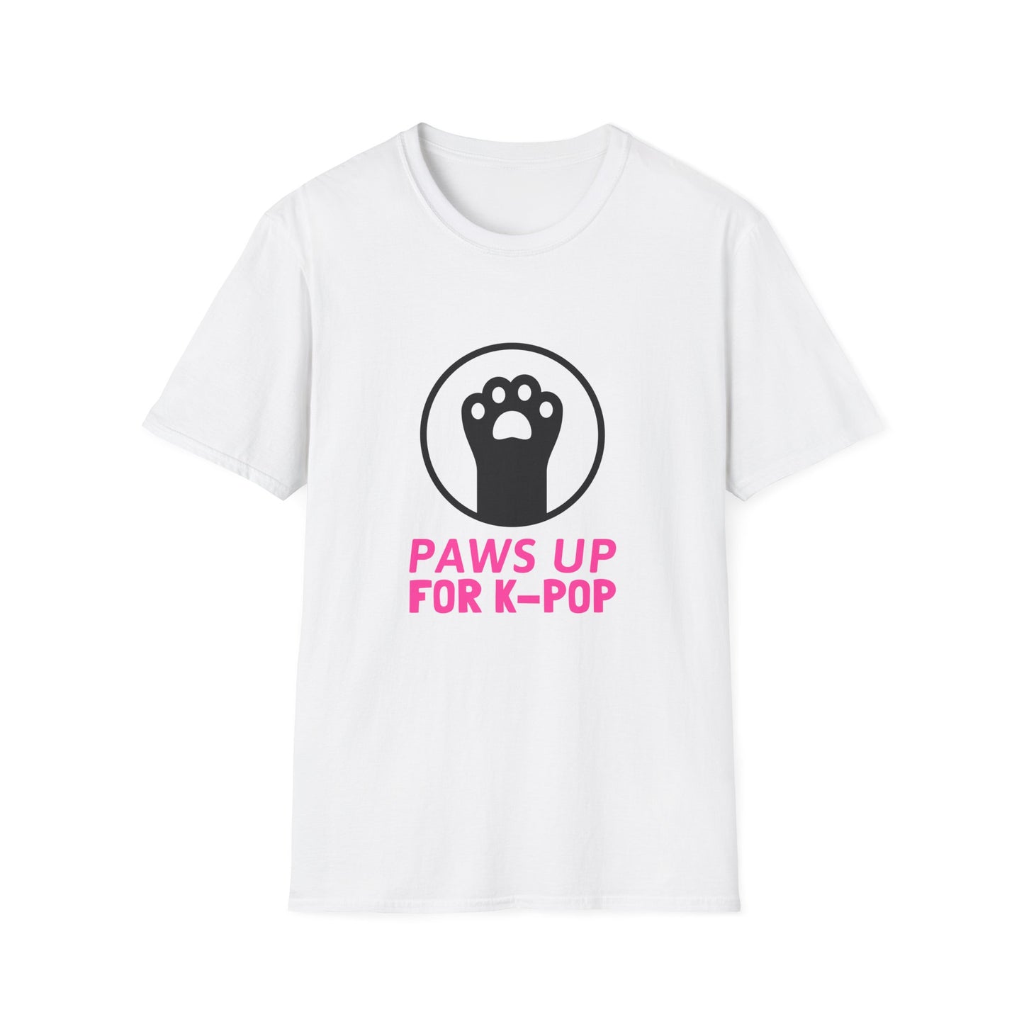 KPOP Funny T Paws up for KPOP custom fan shirt