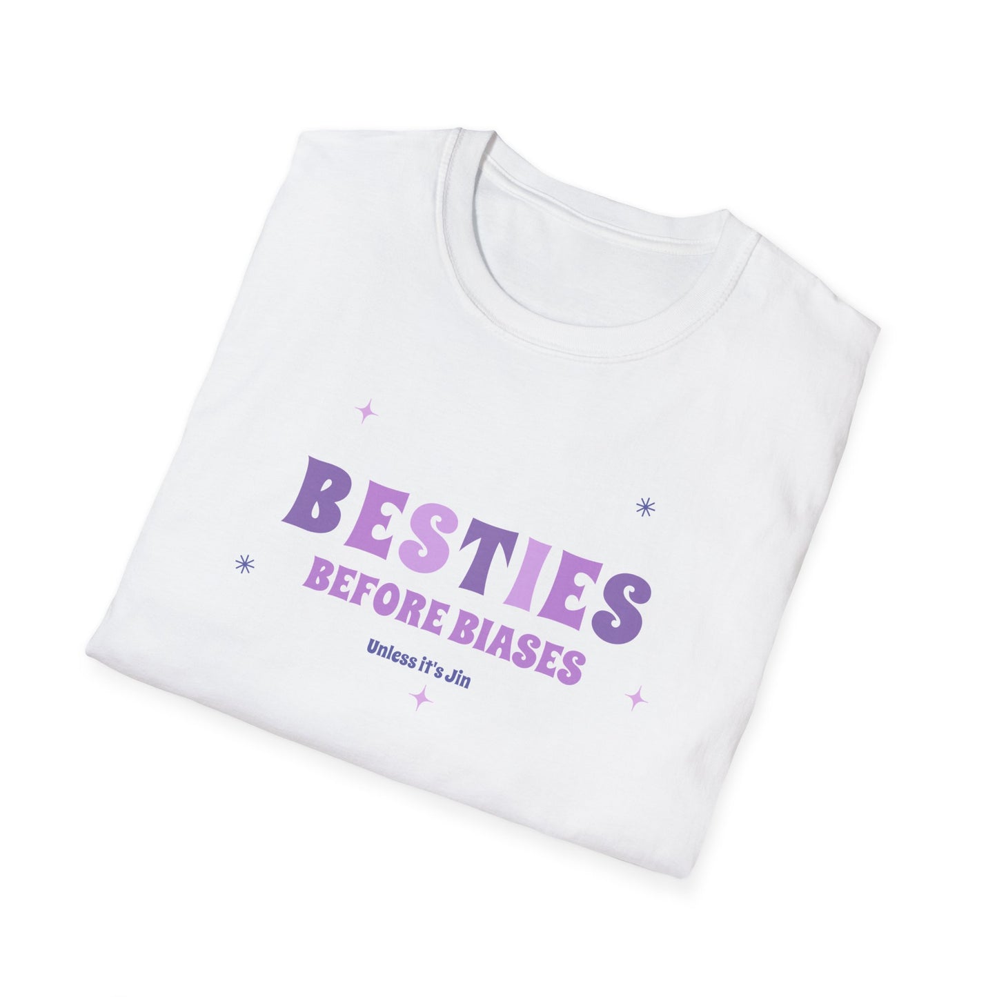 Jin BTS Besties before Biases custom fan shirt
