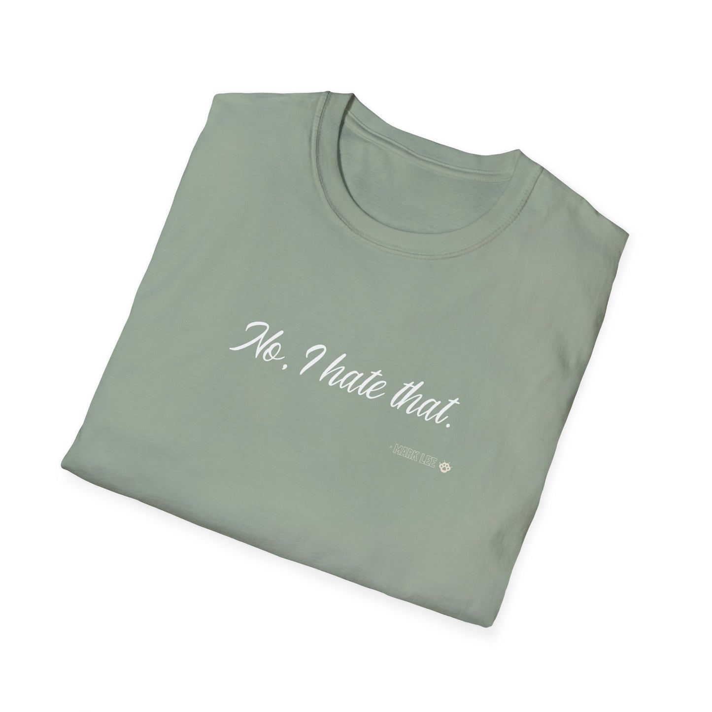 NCT IYKYK Mark Lee's No, I hate that custom fan shirt