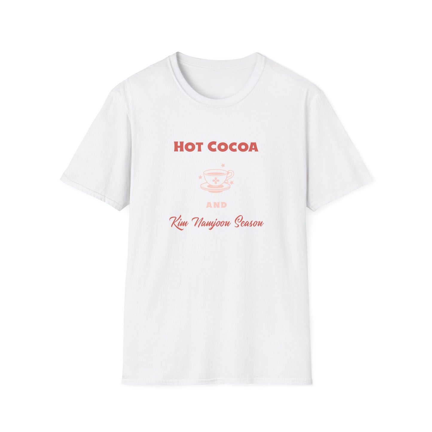Kim Namjoon and Hot Cocoa Season custom fan shirt