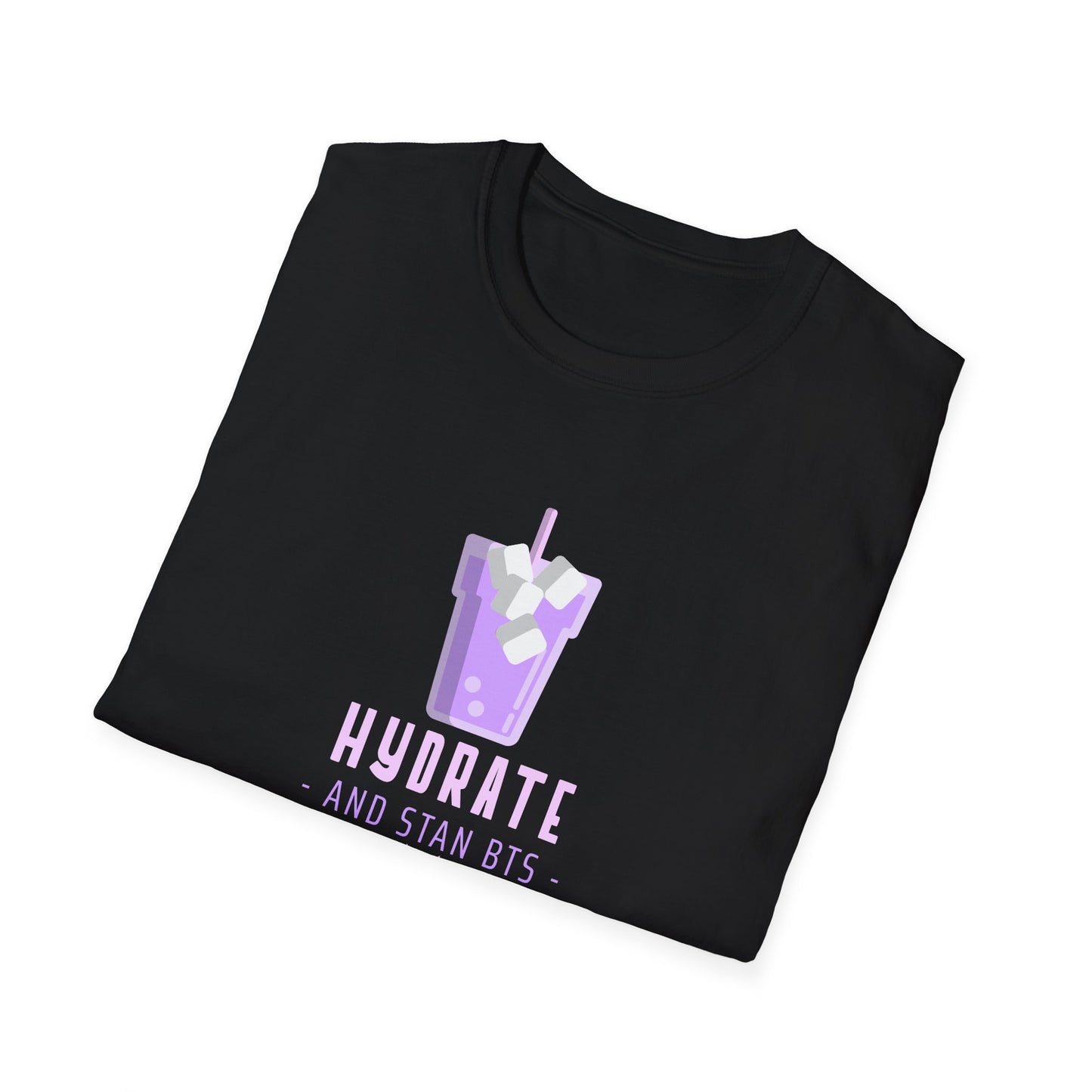 Hydrate & Stan BTS Tee Self-Care But Make It KPop for music and Kpop fans
