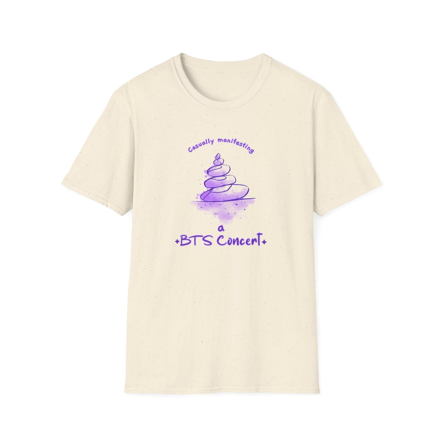 BTS Funny T. Casually manifesting a BTS concert custom fan shirt
