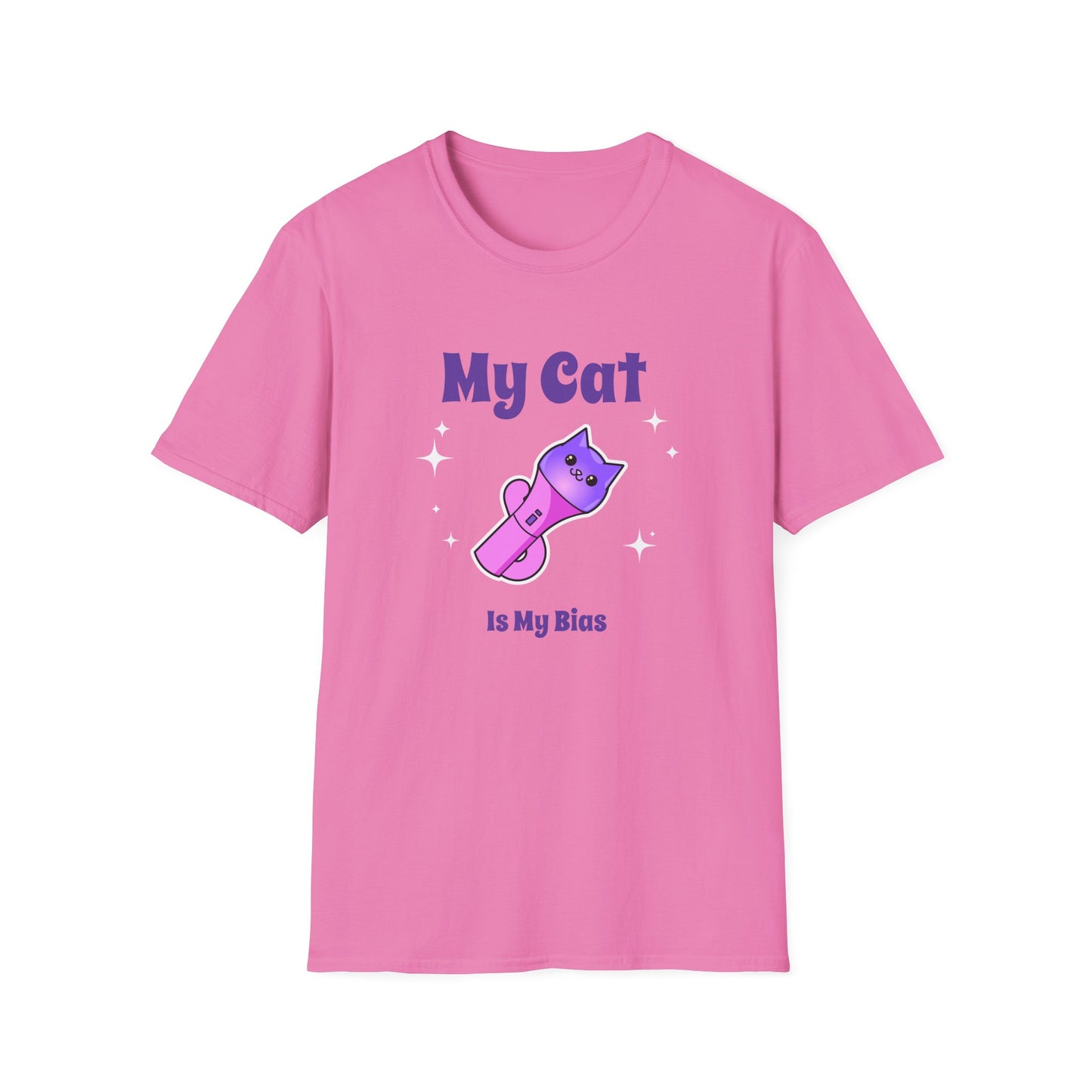 KPOP Funny Tee. My cat is my bias custom fan shirt