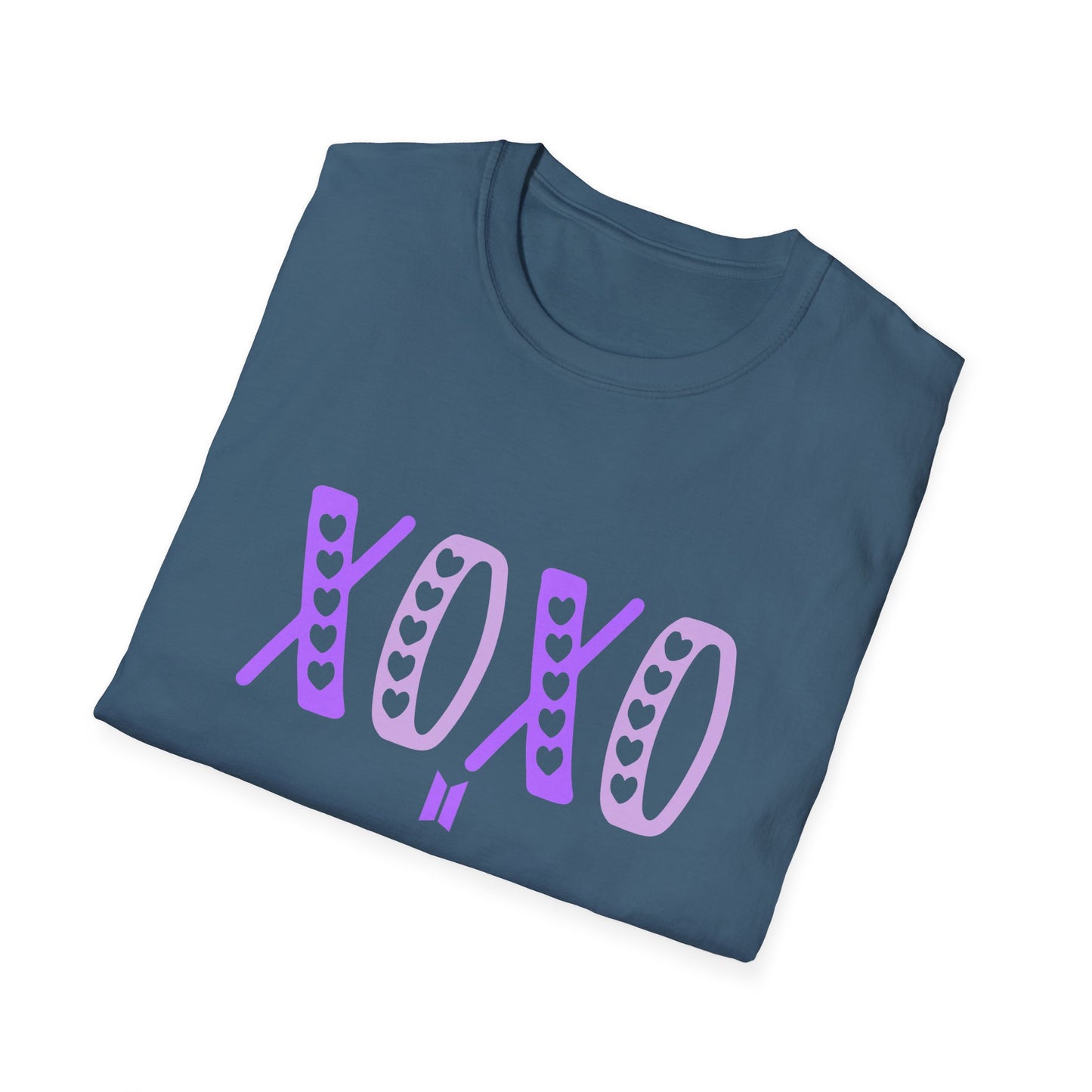 XOXO BTS wear your love loud and proud fan graphic tshirt