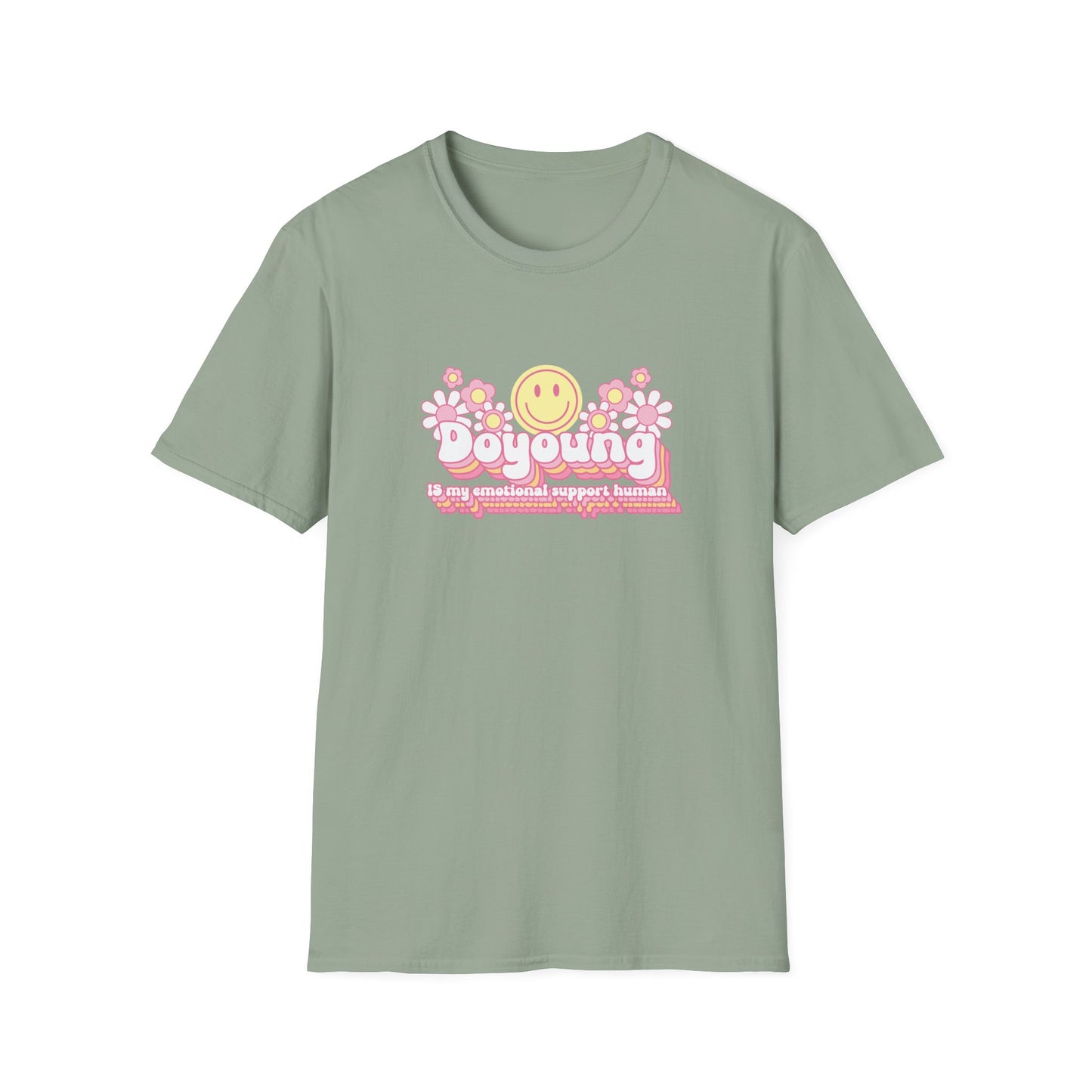 NCT Doyoung is my emotional support human unisex softstyle tshirt because who needs therapy when you have Kim Doyoung