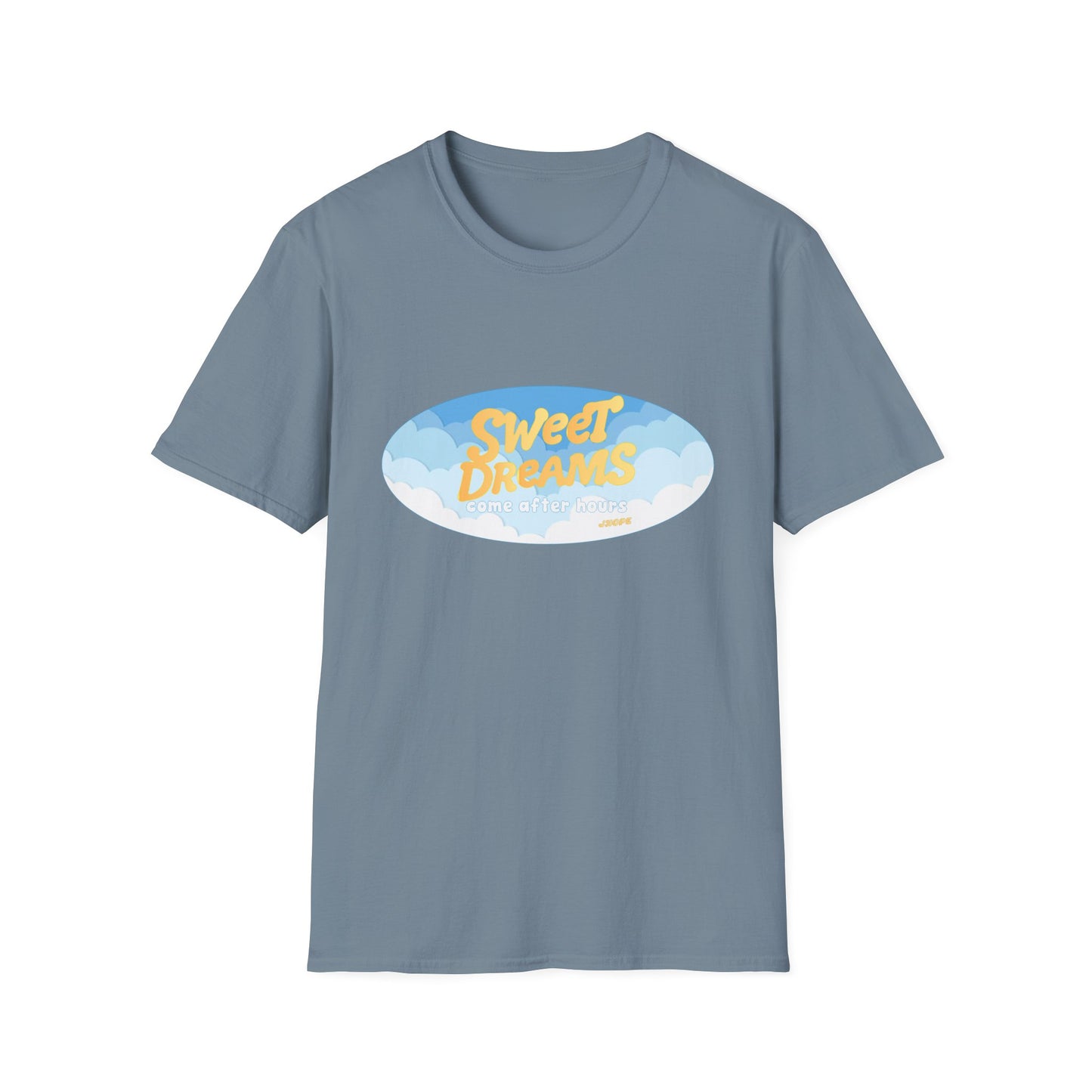 Jhope exclusive cloudscape unisex softstyle tee soar through sweet dreams
