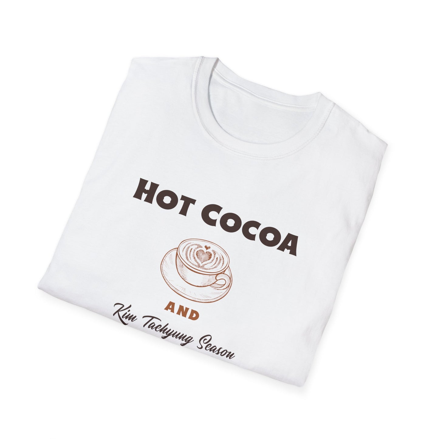 Kim Taehyung and Hot Cocoa Season custom fan shirt