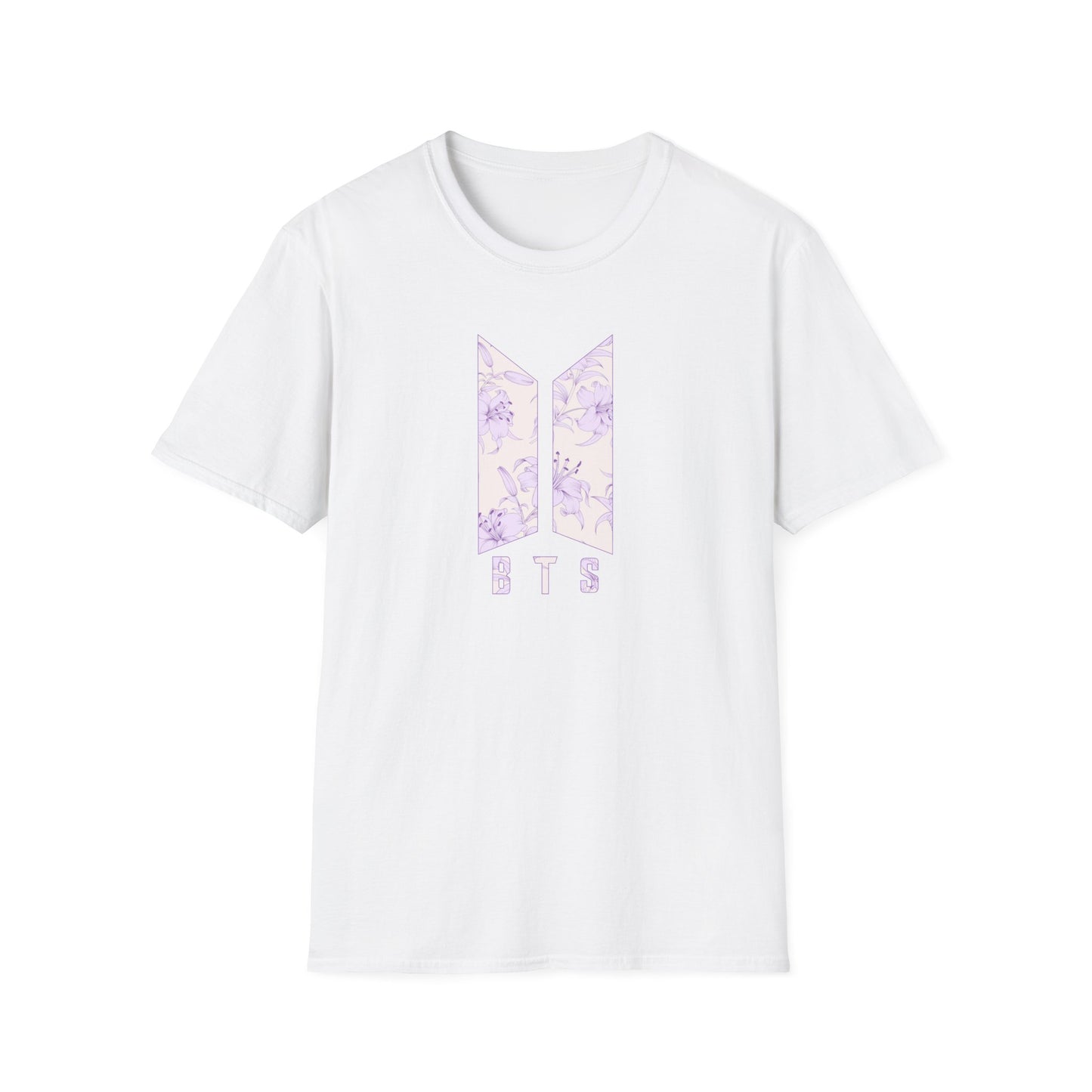 BTS Floral Bloom Logo Tee jungkook jimin jin taehyung jhope suga namjoon easter mother's day