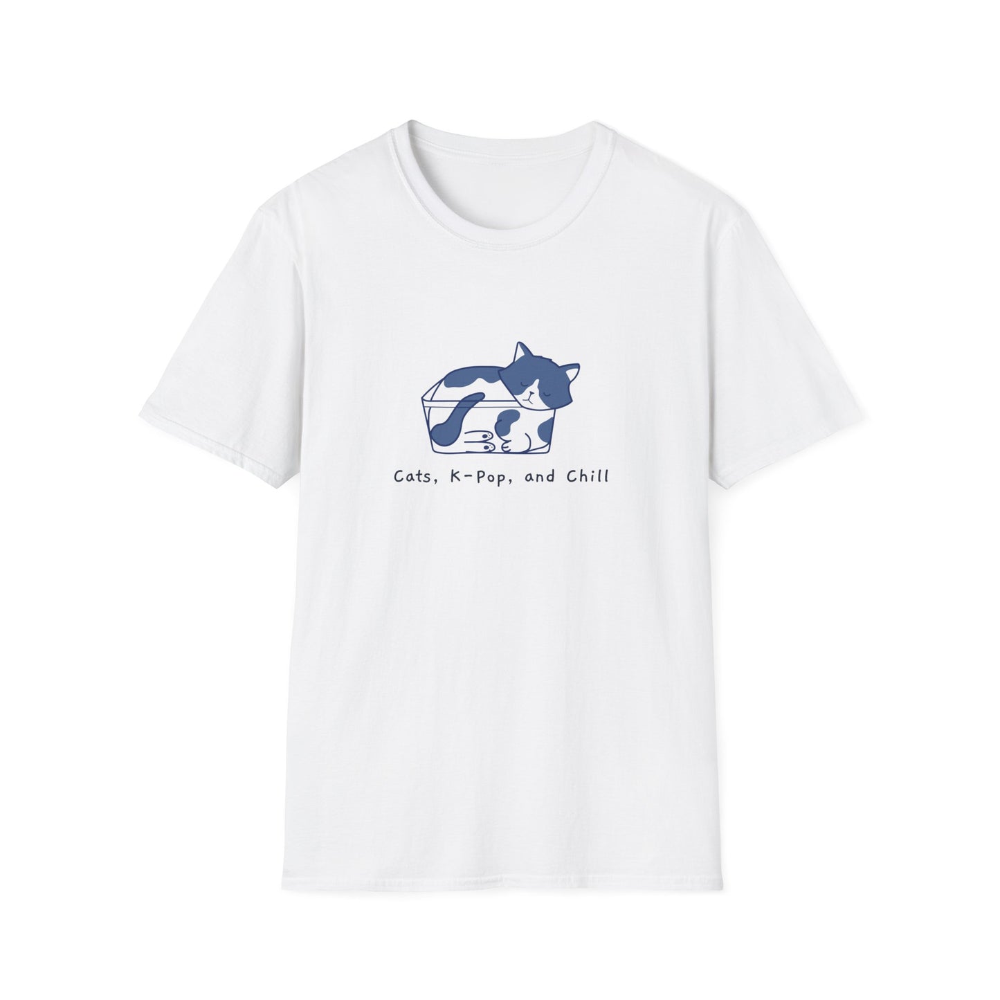 Cats, Kpop and chill Kpop custom fan shirt