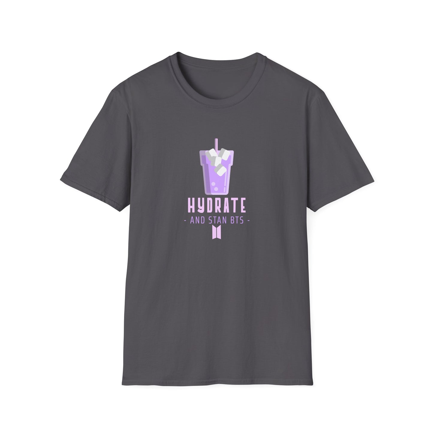 Hydrate & Stan BTS Tee Self-Care But Make It KPop for music and Kpop fans
