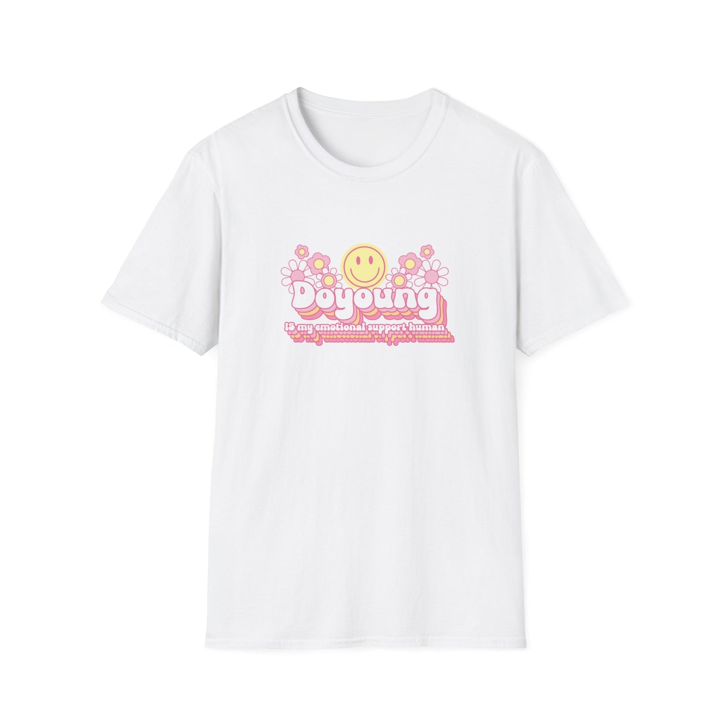 NCT Doyoung is my emotional support human unisex softstyle tshirt because who needs therapy when you have Kim Doyoung