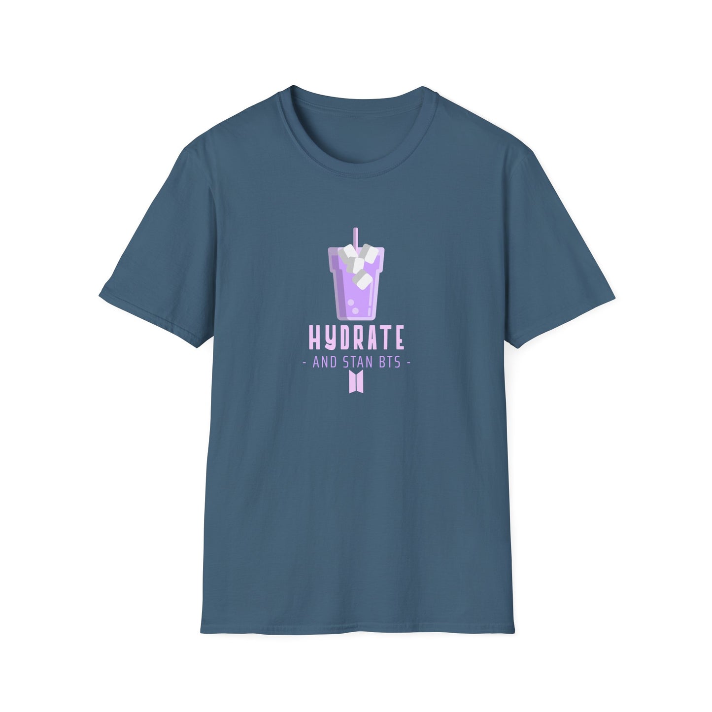 Hydrate & Stan BTS Tee Self-Care But Make It KPop for music and Kpop fans