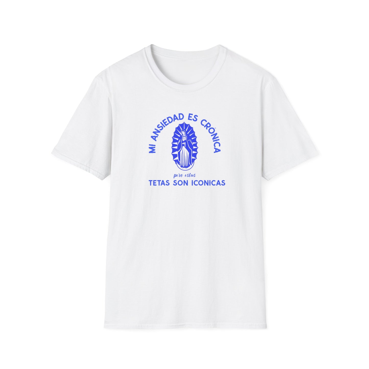 Latina humor Crónica Ansiedad, Icónica Confianza Unisex Statement Tee