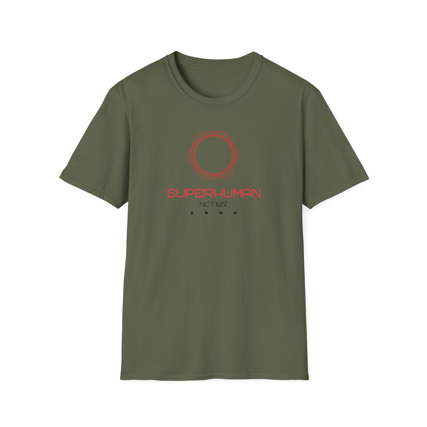 NCT127 Superhuman Energy Tee Rise Above the Ordinary fan shirt concert shirt mark lee haechan jungwoo doyoung johnny