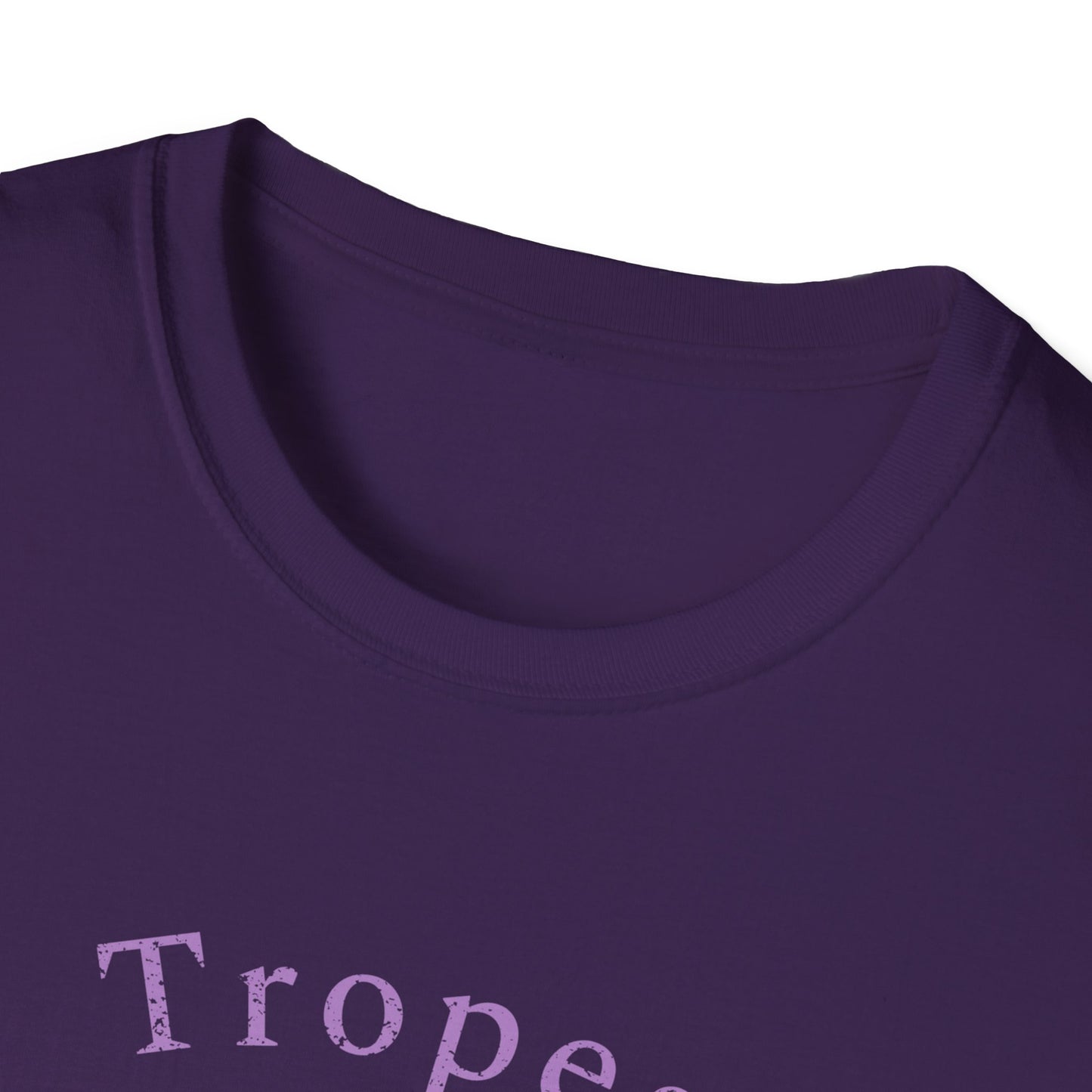 Tropes Before Folks: The Ultimate Fanfic Lovers Unisex Softstyle T-Shirt