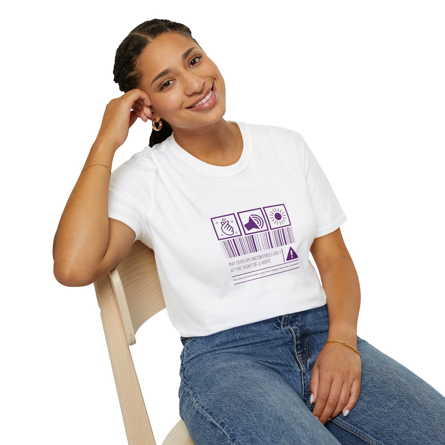 BTS Jhope Unleash Your Inner ARMY with the Ultimate JHope Fan Unisex Softstyle T-Shirt