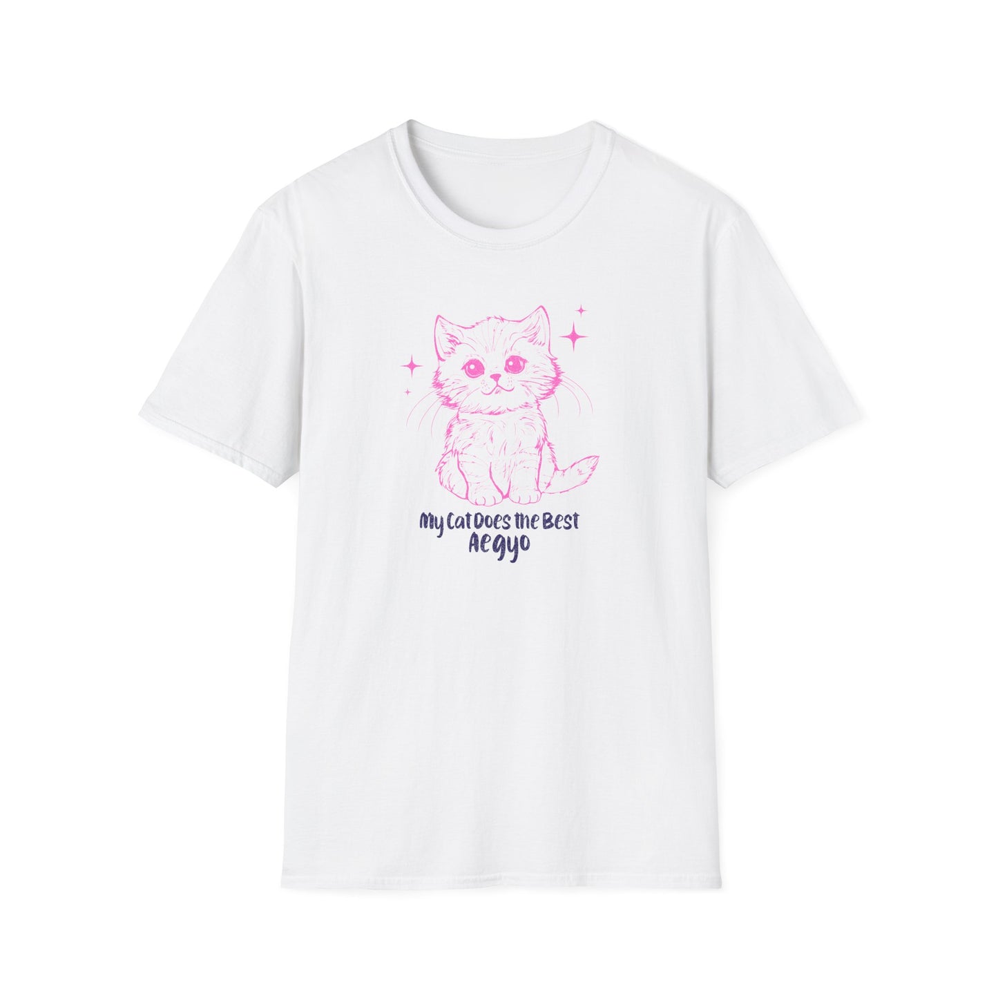KPOP Fan Tee. My cat does the best aeygo custom fan shirt