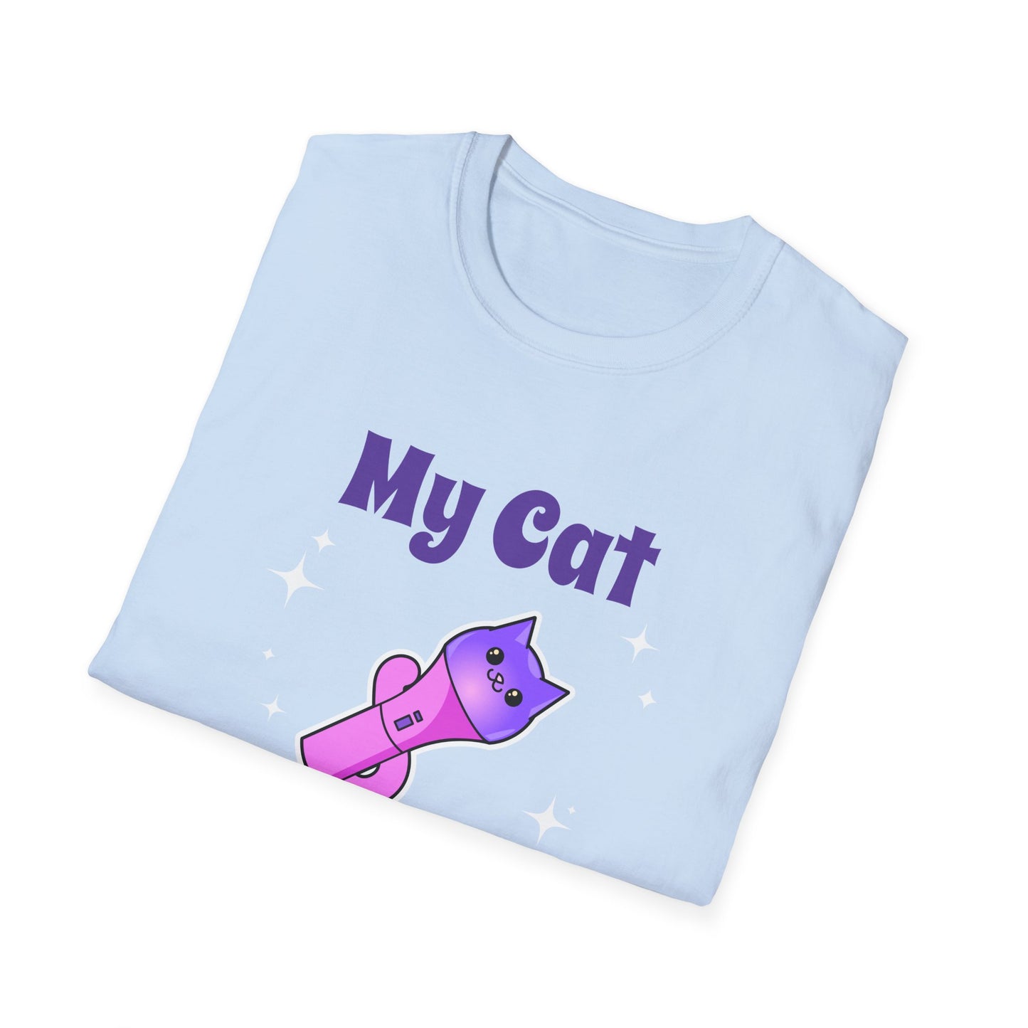 KPOP Funny Tee. My cat is my bias custom fan shirt