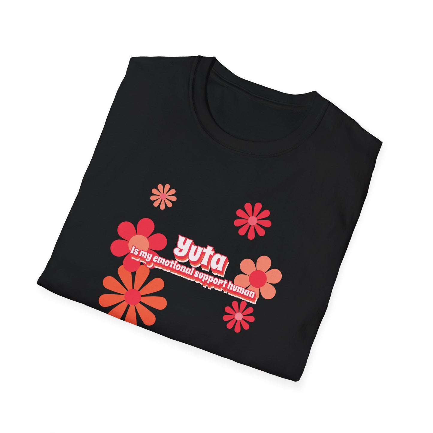 NCT127 Yuta is my emotional support human unisex softstyle tshirt